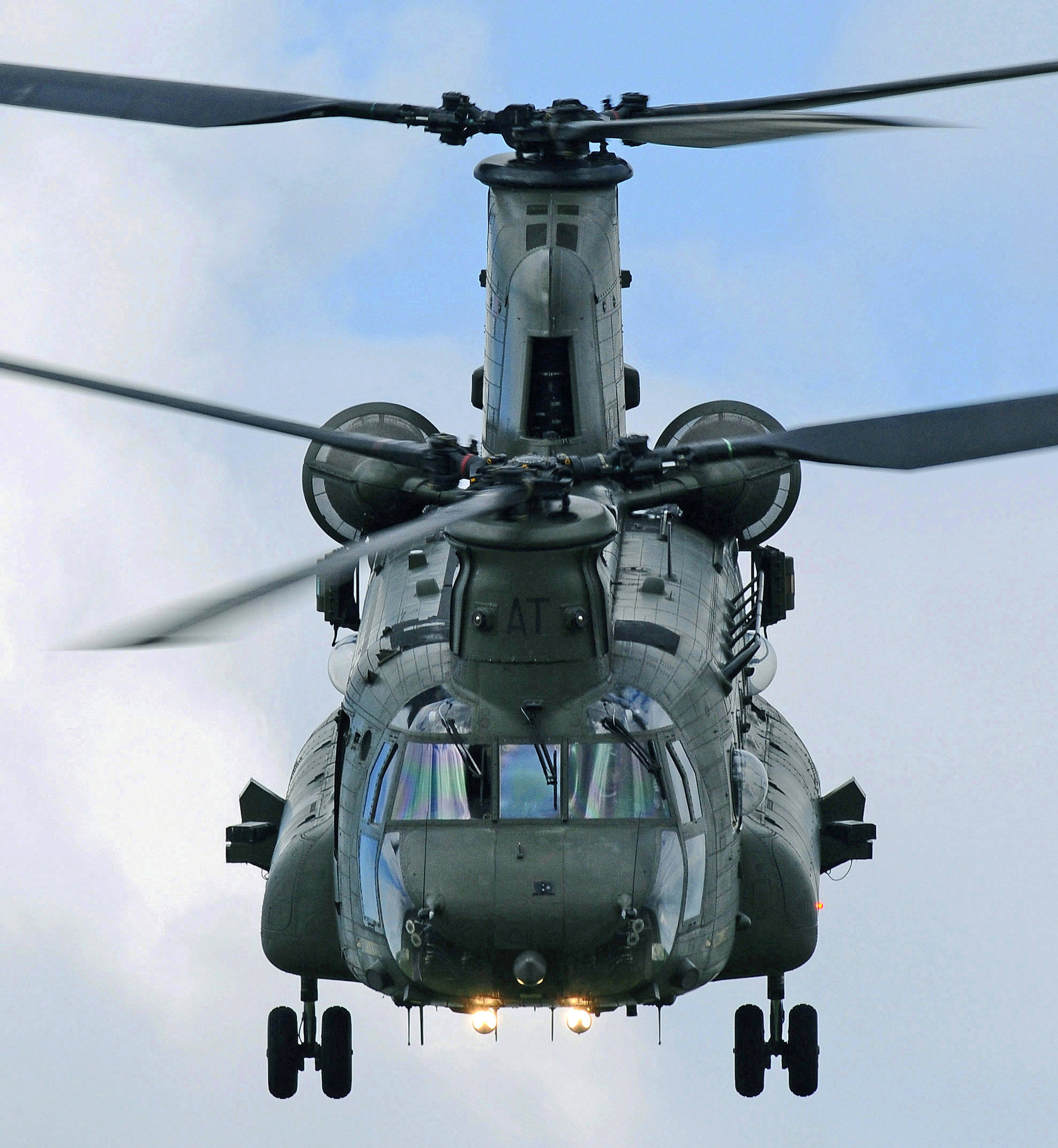 Boeing CH47 Helikopter Luftfartsutstilling Bakgrunner