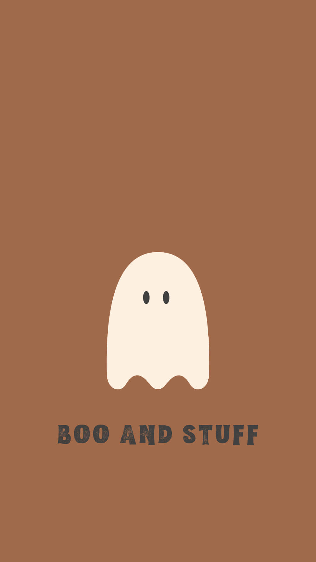 Boo And Stuff — Brun estetisk GIF Bakgrunner