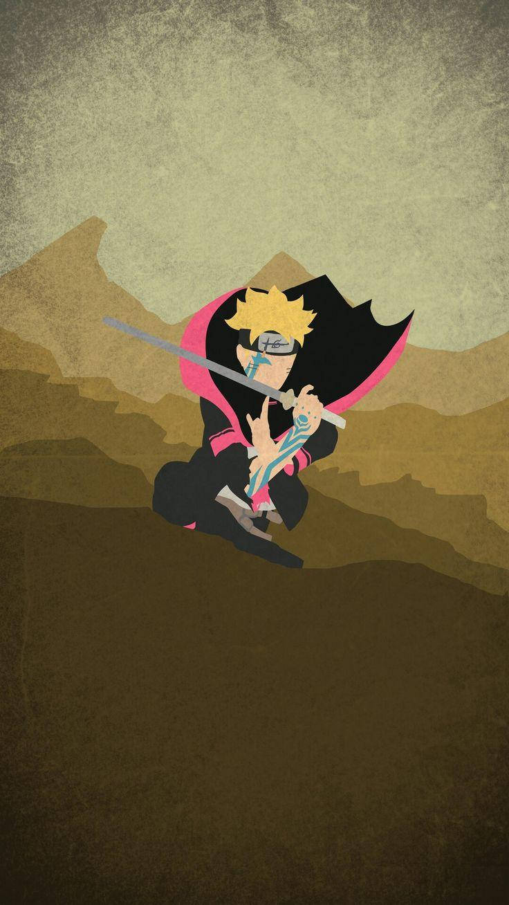 Boruto fra Naruto-telefon Bakgrunner