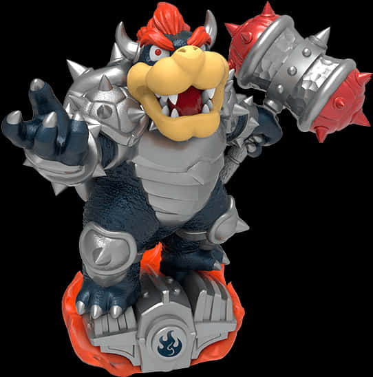 Bowser i rustning Bakgrunner