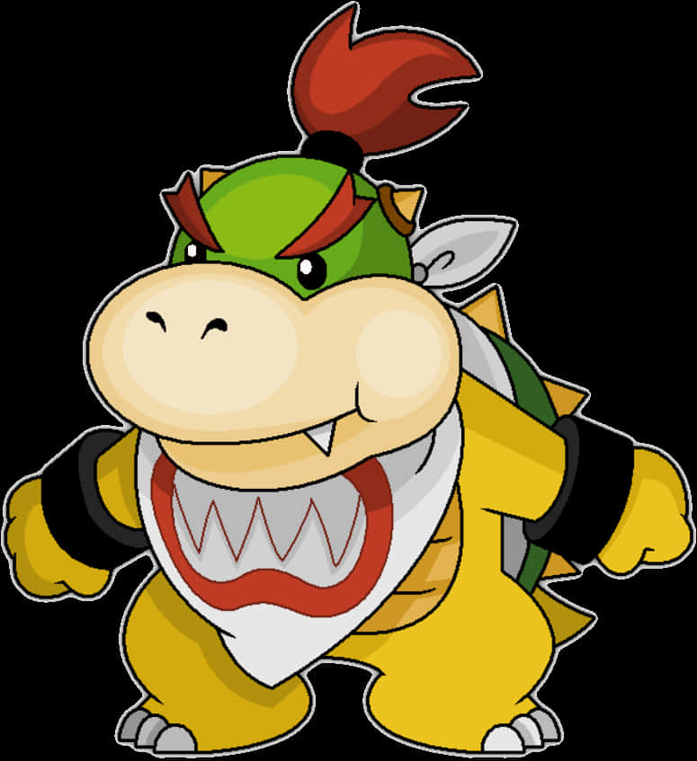 Bowser Jr. Illustrasjon Bakgrunner