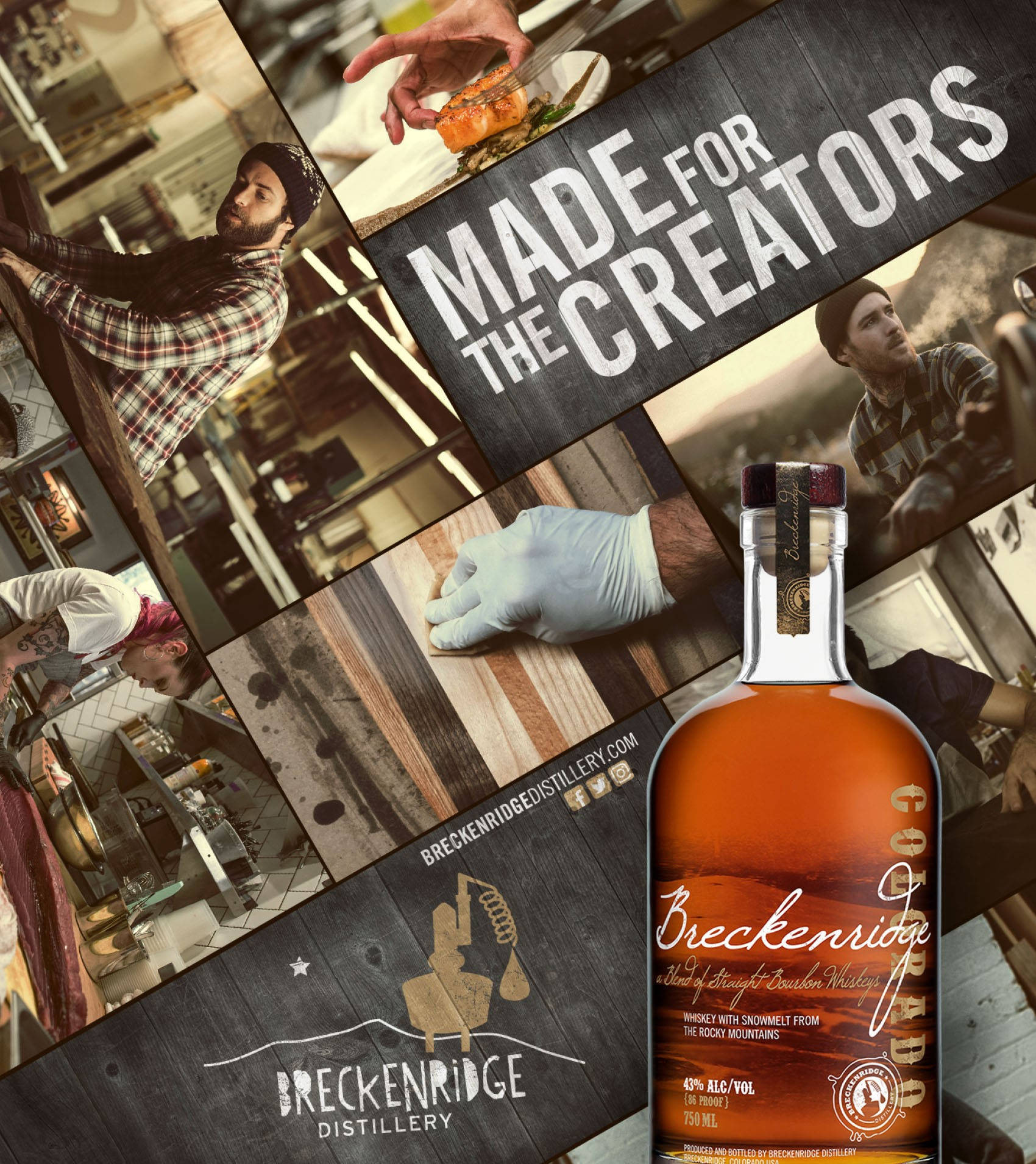 Breckenridge Distillery, der tradisjon møter ånd Bakgrunner
