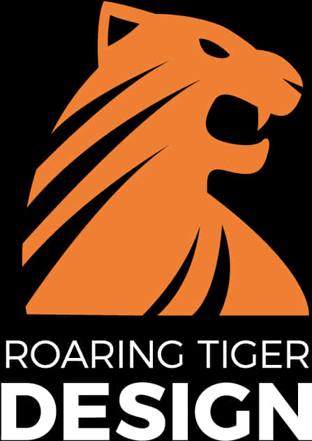 Brølende Tiger Logodesign Bakgrunner