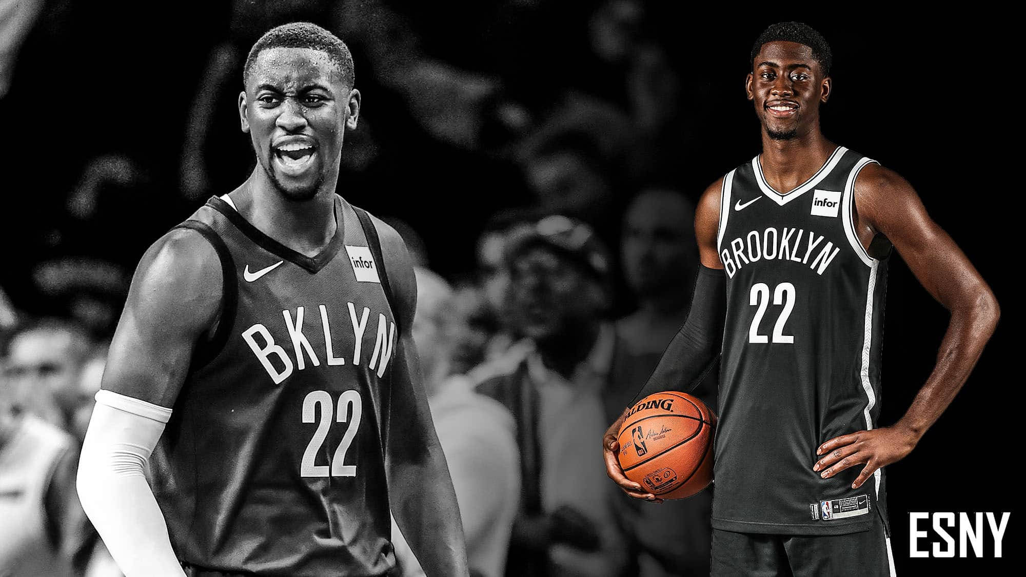 Brooklyn Nummer 22 Caris Levert Cover Bakgrunner