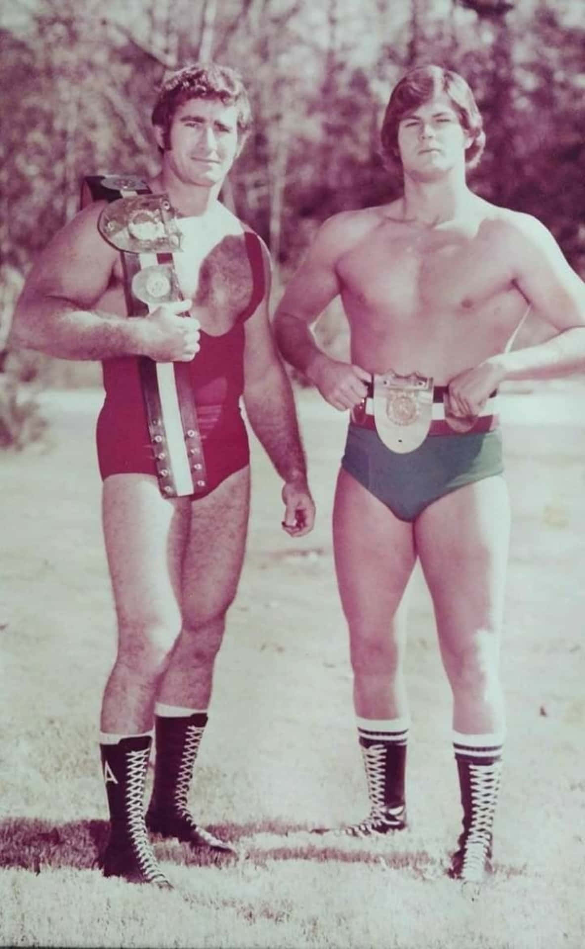 Bryterne Bob Armstrong og Robert Fuller vintage helfigur Bakgrunner