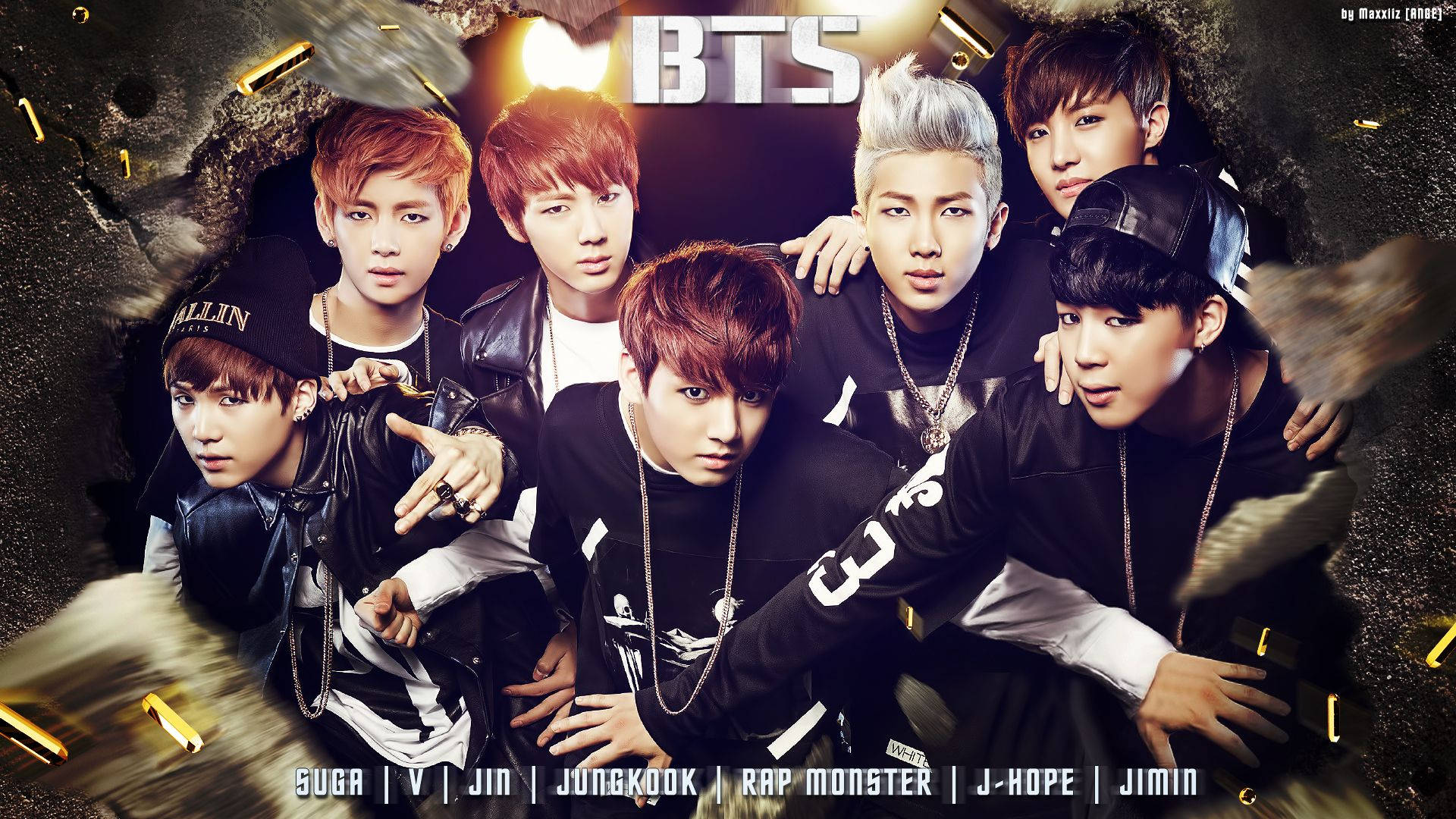 BTS-medlemmer V, Jungkook, Jimin, Suga, Jin, RM og J-Hope nytt albumcover.