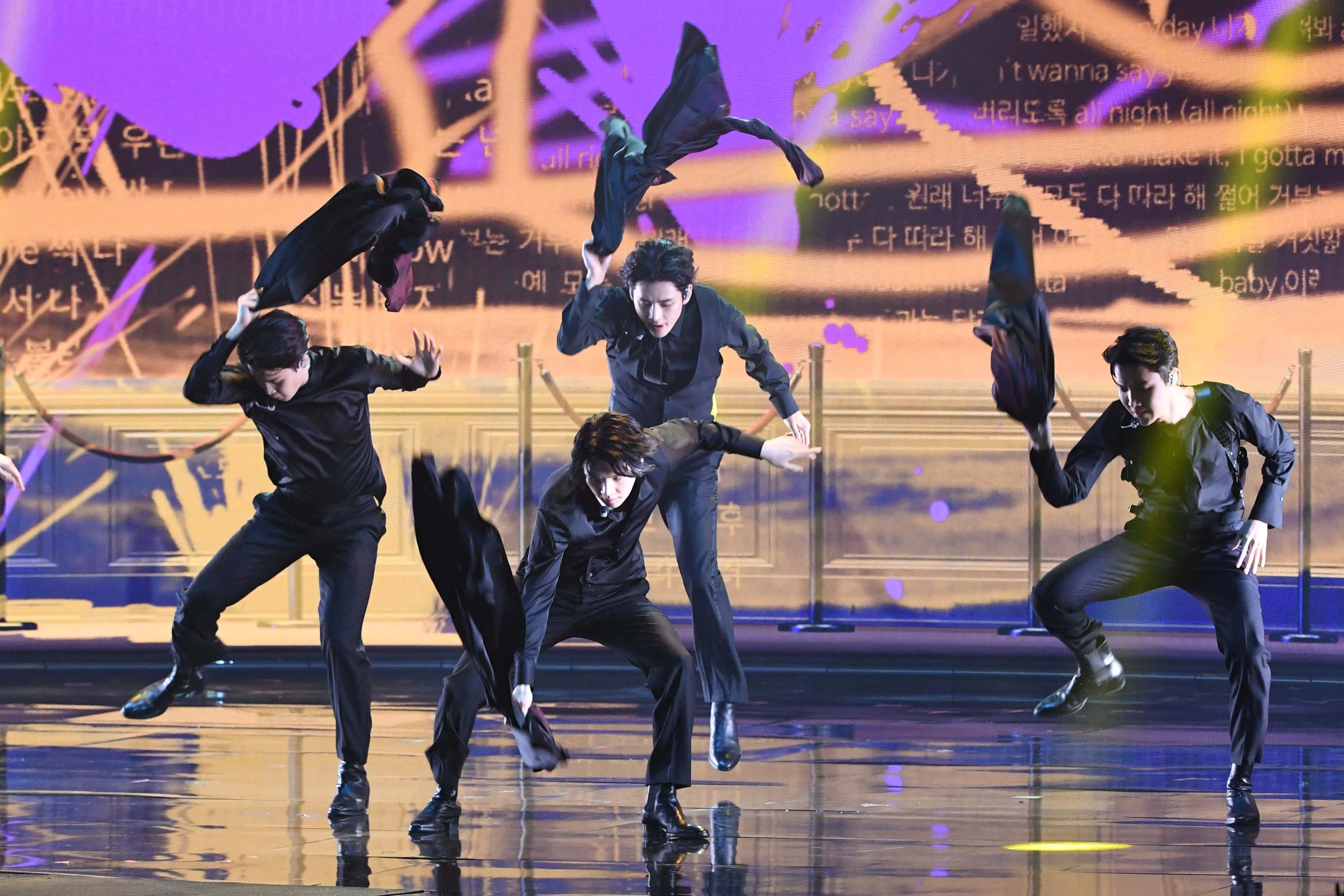 BTS dansebilde Bakgrunner