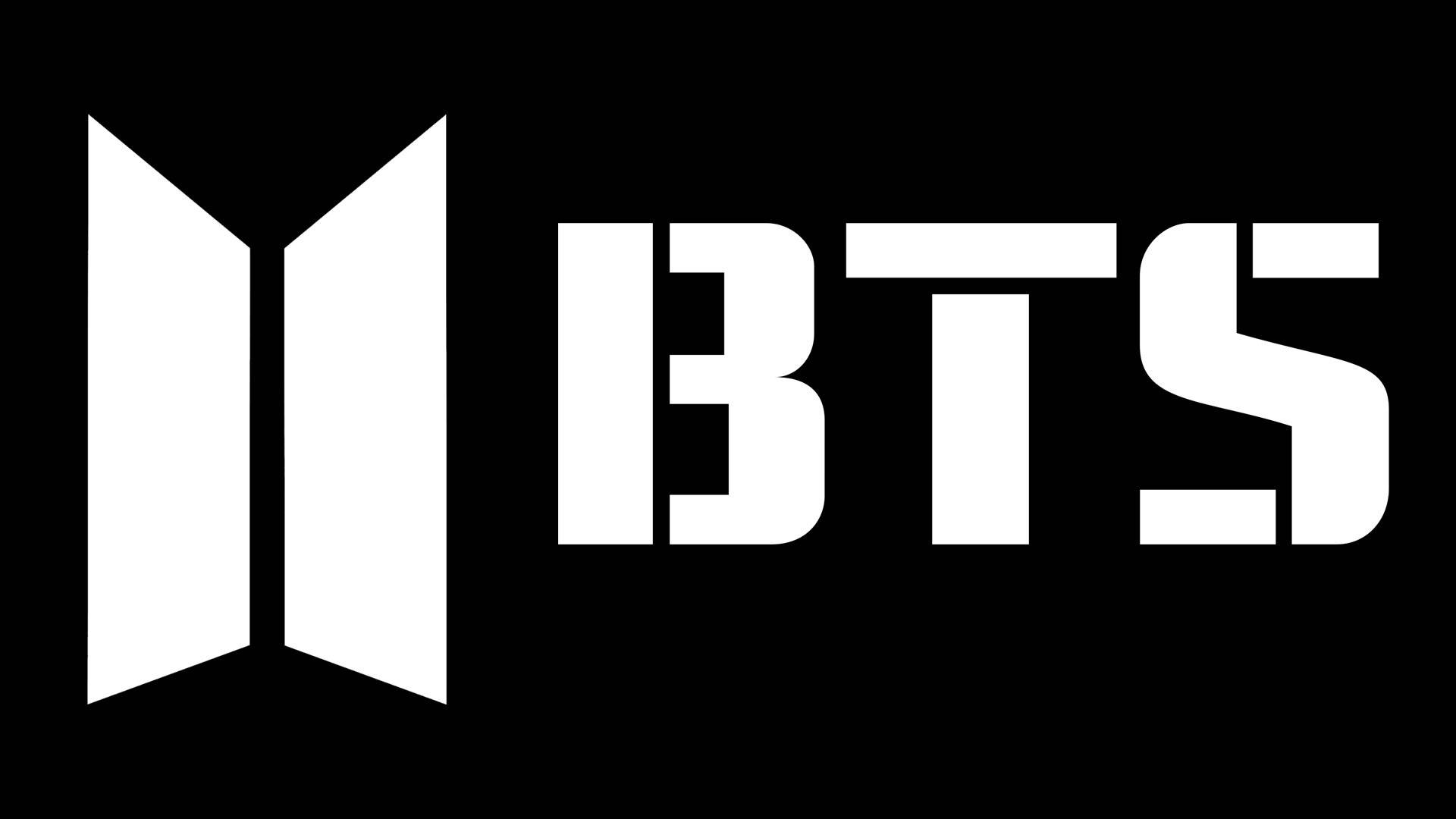 BTS Debut-logo bakgrunnsbilde — Bts gruppebilde GIF Bakgrunner