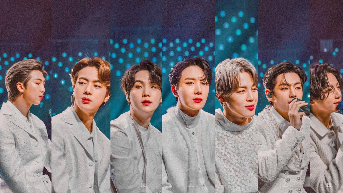 BTS delt skjermbordbakgrunn Bakgrunner