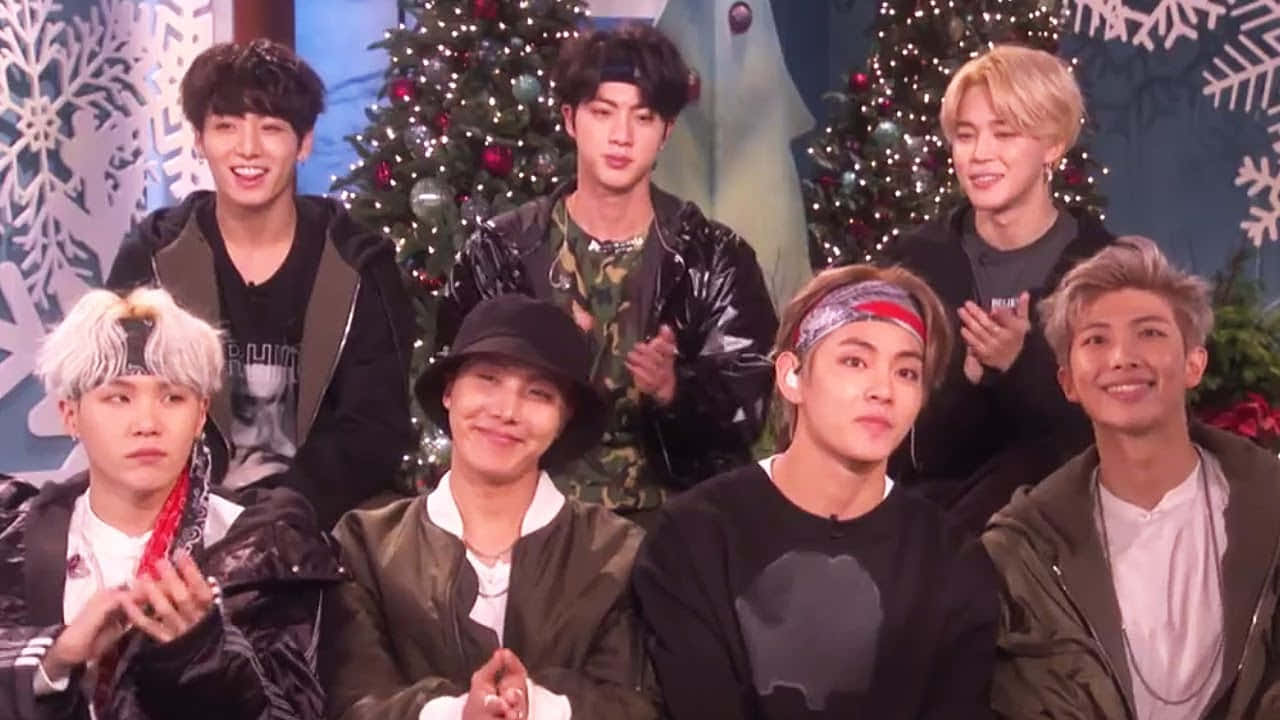 BTS-juleintervjubilde Bakgrunner