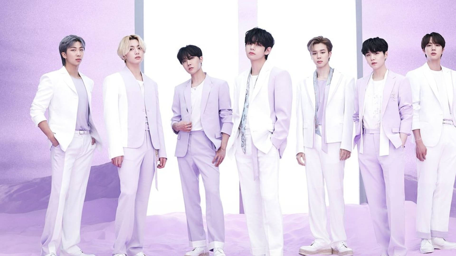 BTS K-Pop Pastellilla Bakgrunner
