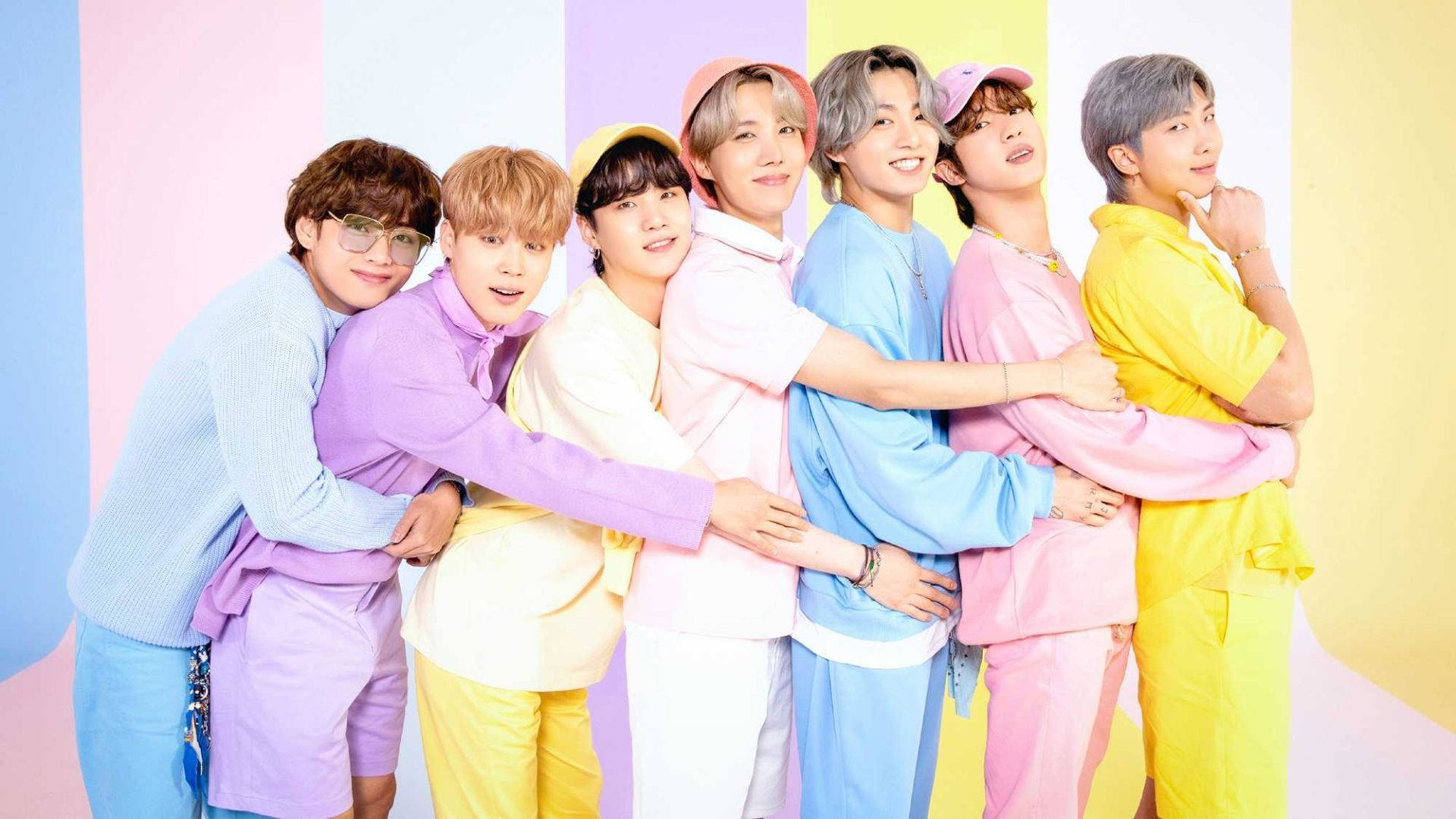 BTS klemrekke skrivebordsbakgrunn Bakgrunner