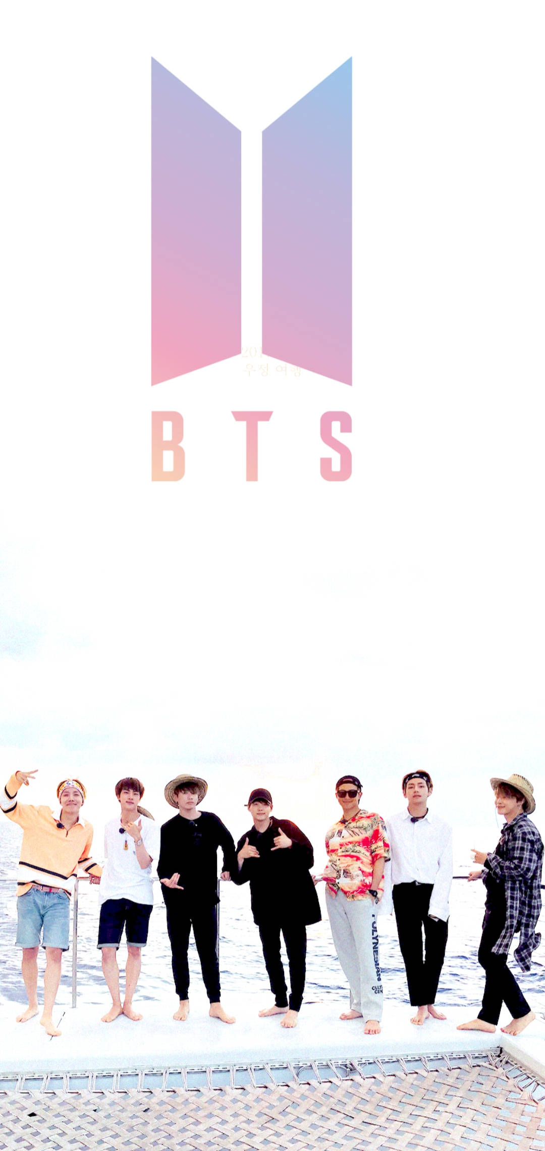 BTS låseskjerm Bon Voyage Bakgrunner