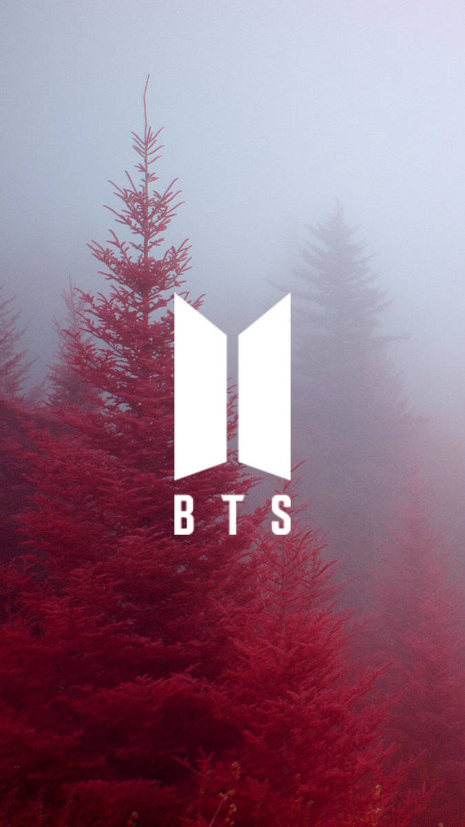 BTS-logo estetisk Bakgrunner