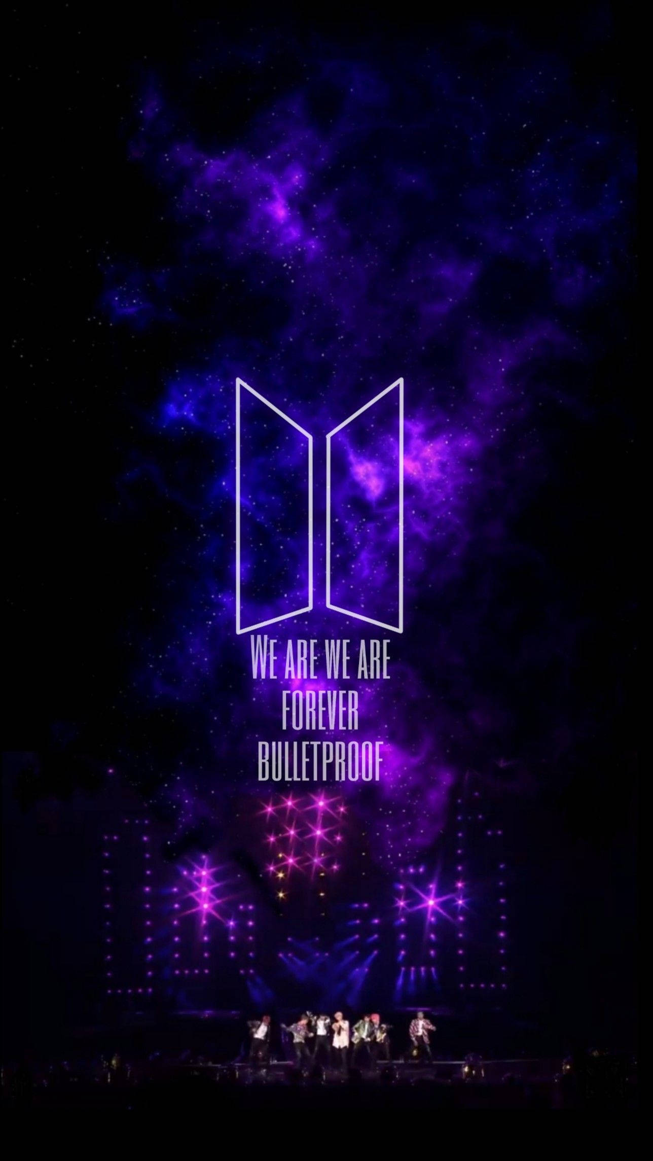 BTS-logo for alltid kule Bakgrunner