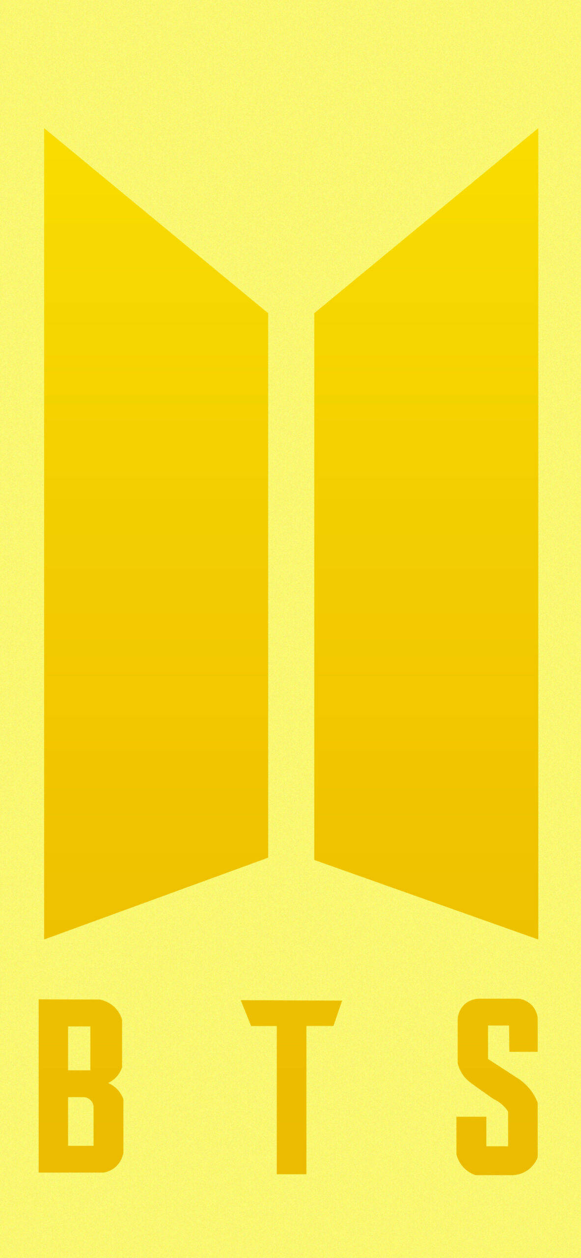 BTS-logo i gult Bakgrunner