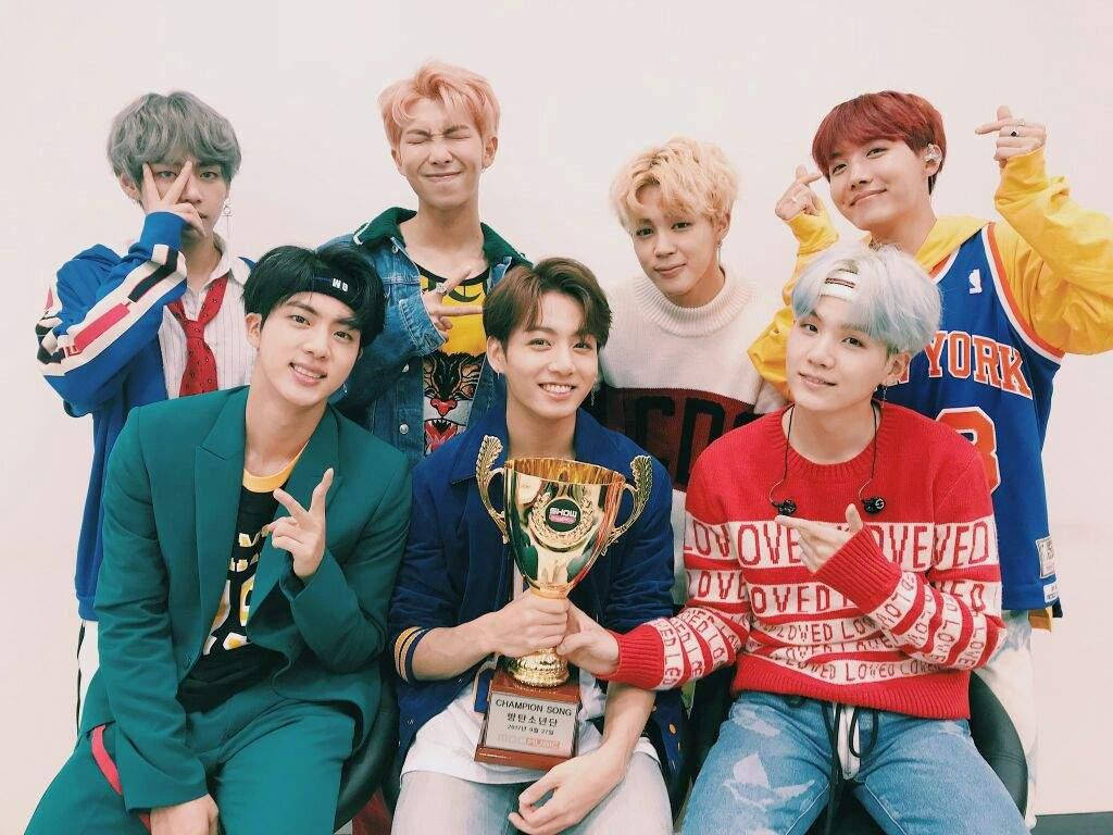 BTS Trofé Skrivebordsbakgrunn Bakgrunner