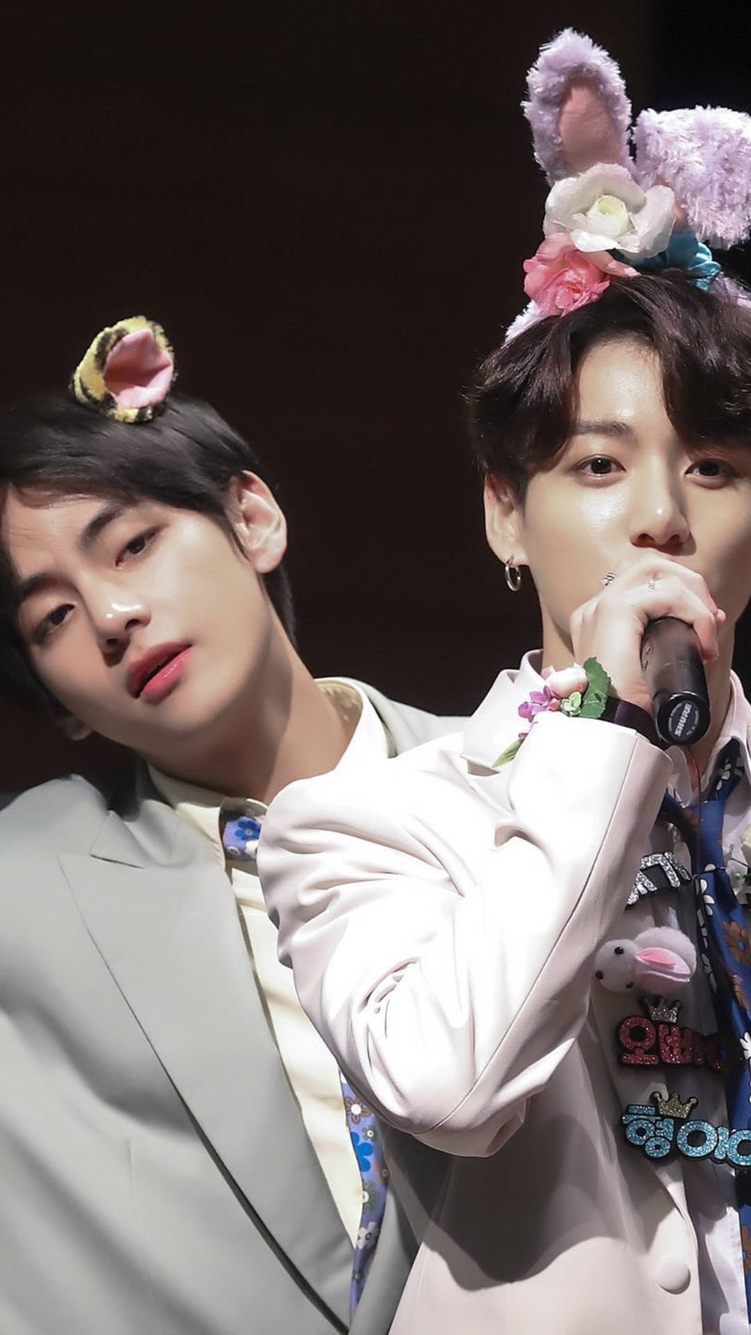 BTS V Jungkook Søte Pannebånd Bakgrunner
