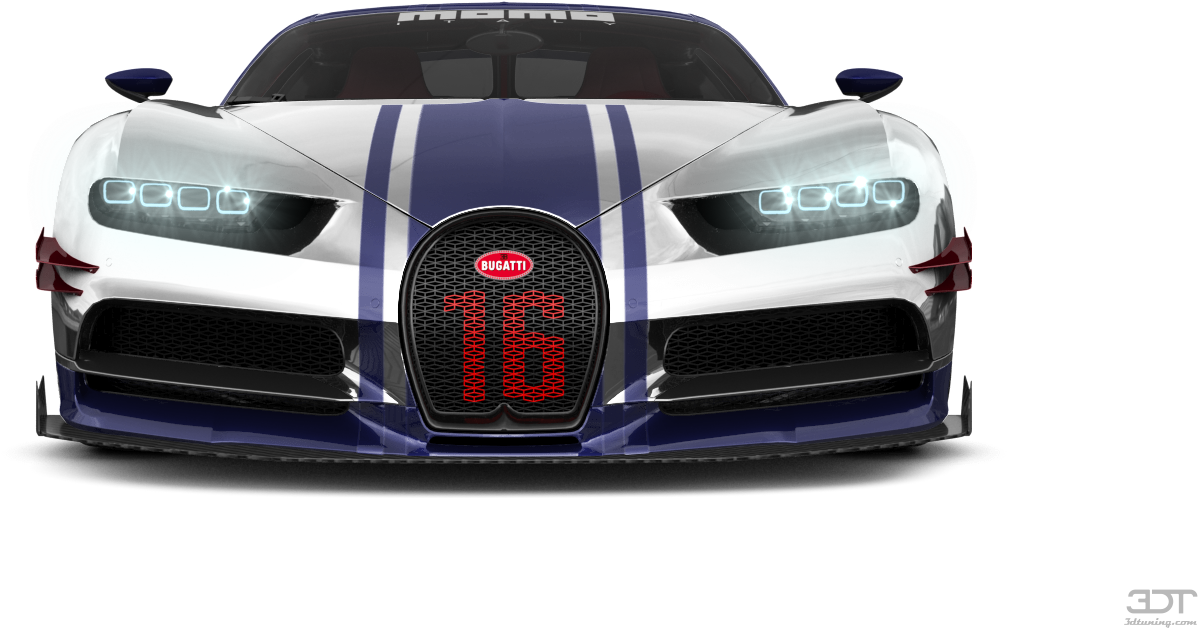 Bugatti Chiron Sport forfra Bakgrunner