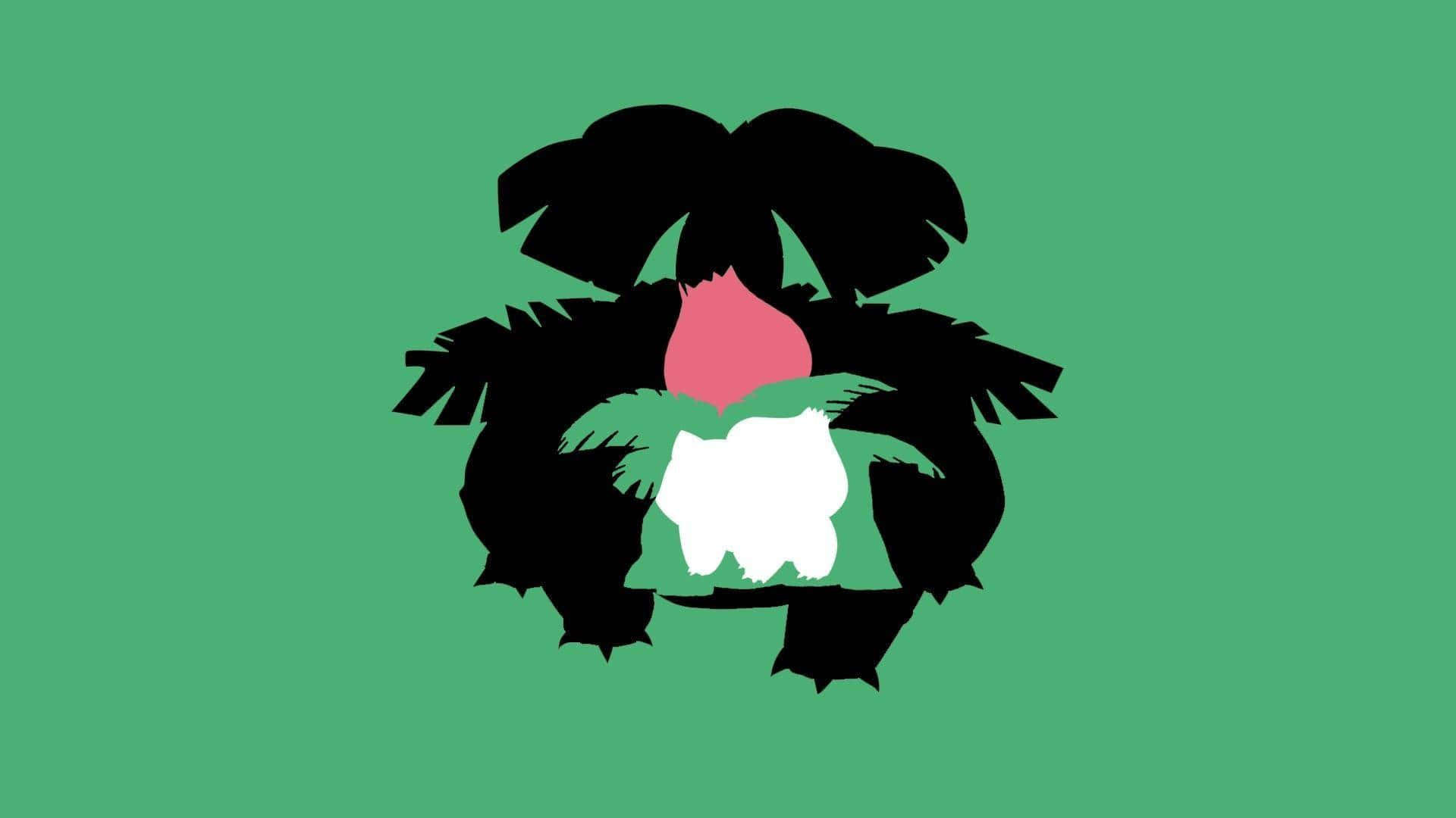 Bulbasaur, Ivysaur og Venusaur silhuett Bakgrunner