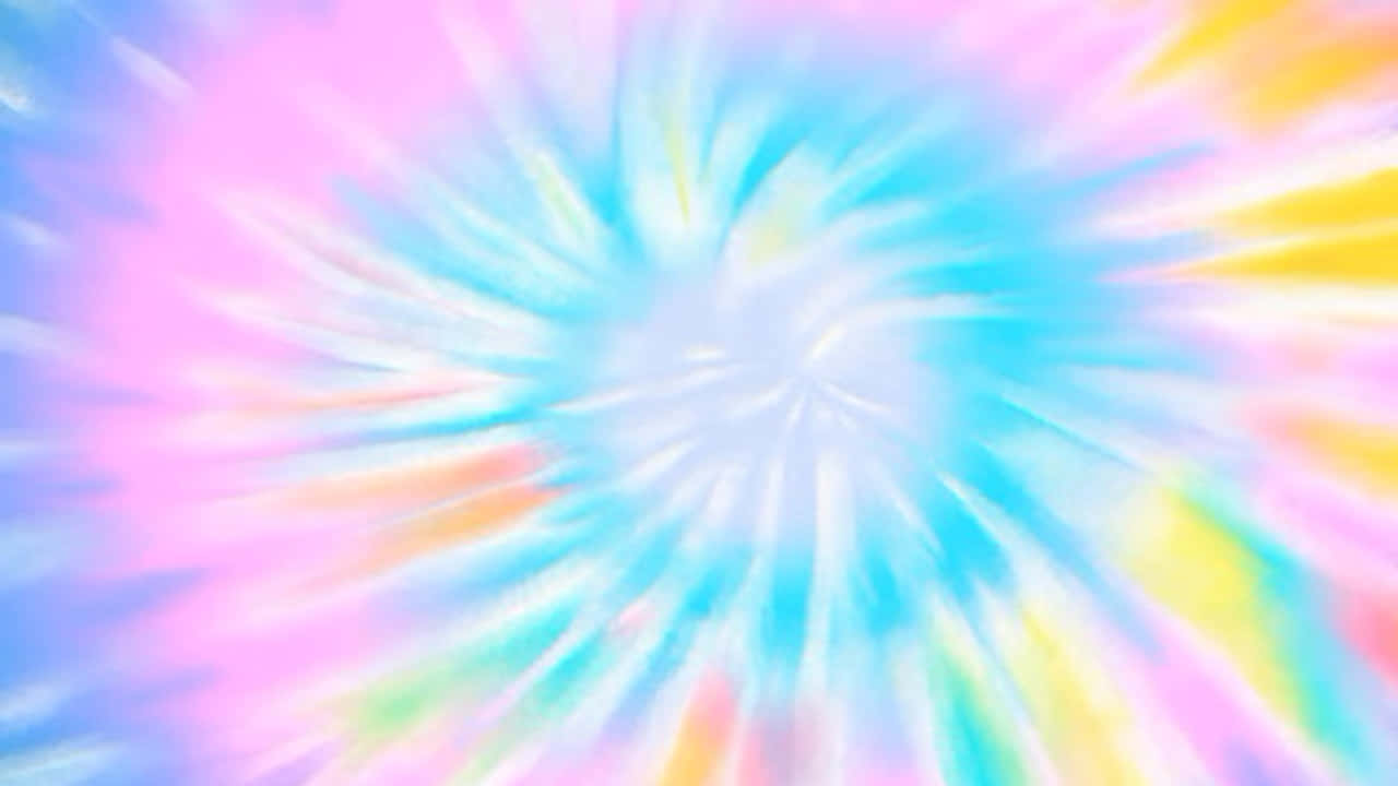 Bullseye Pastel Tie Dye Bakgrunn Bakgrunner