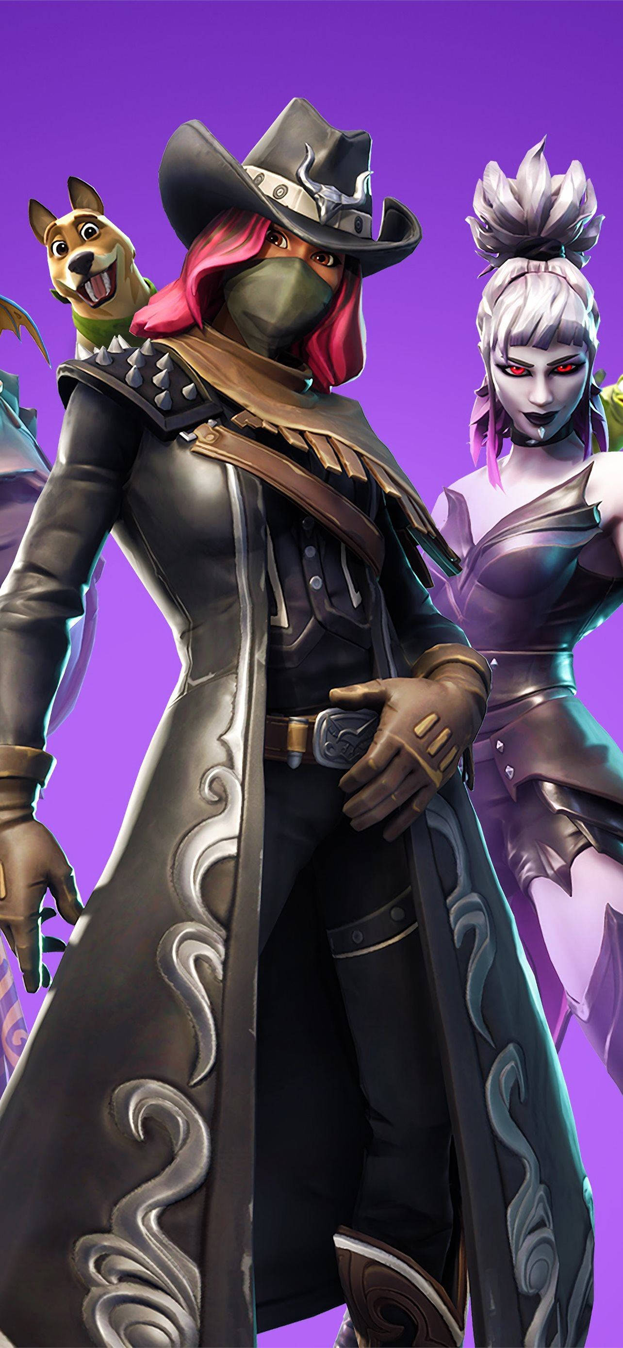 Calamity Fortnite og Dusk Bakgrunner