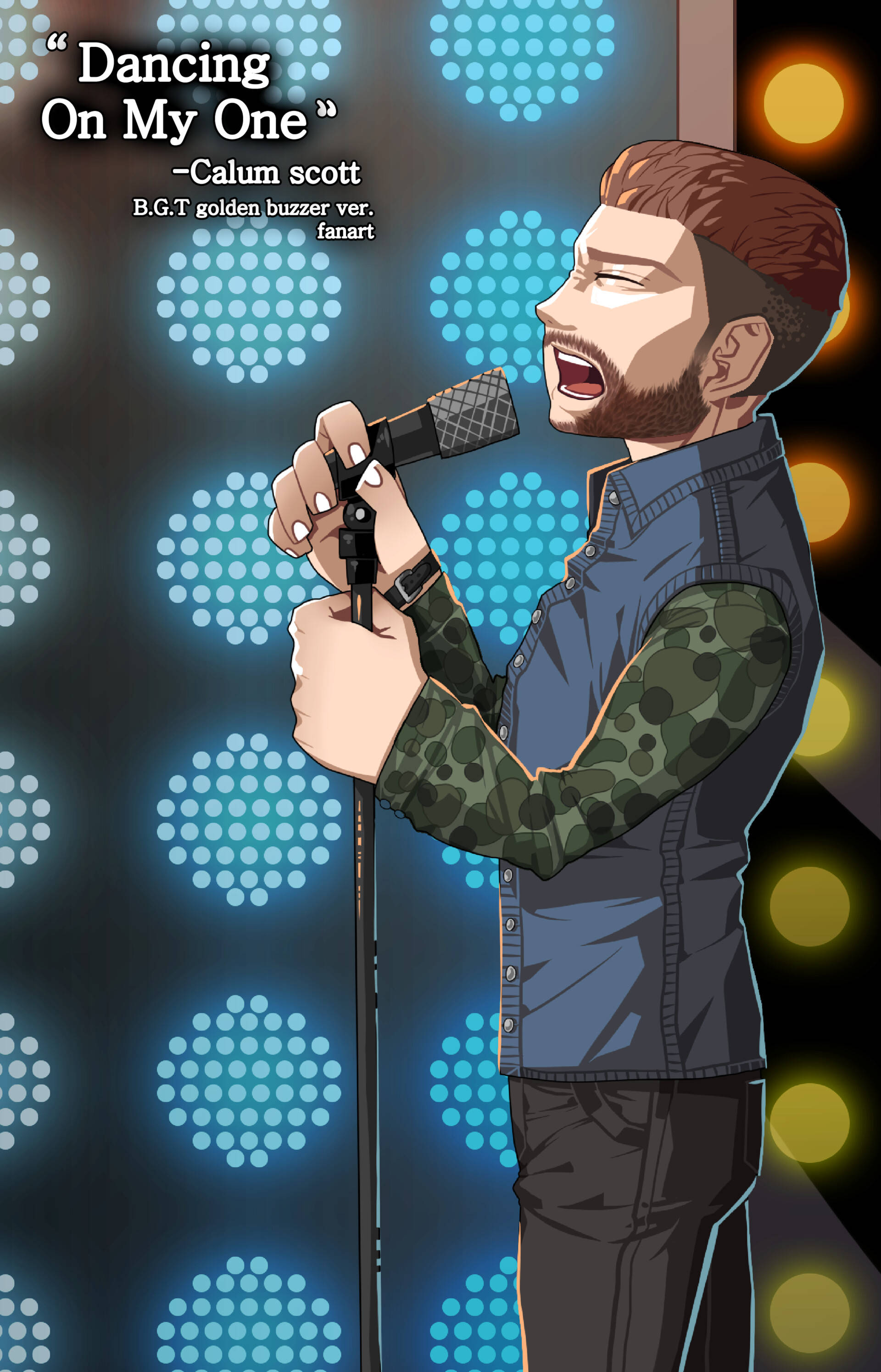 Calum Scott fanart Bakgrunner