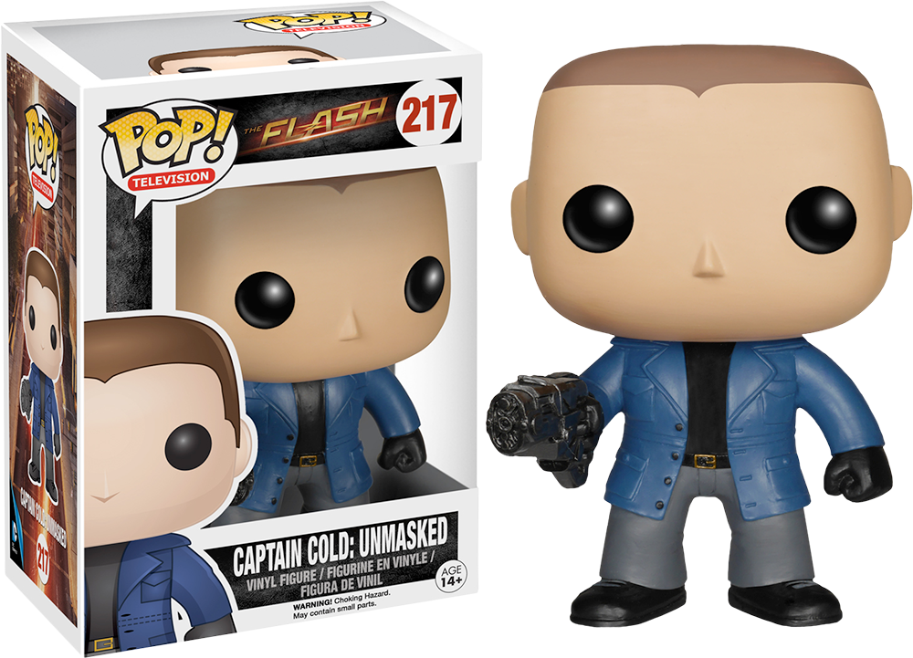 Captain Cold Uten Maske Funko Pop Bakgrunner