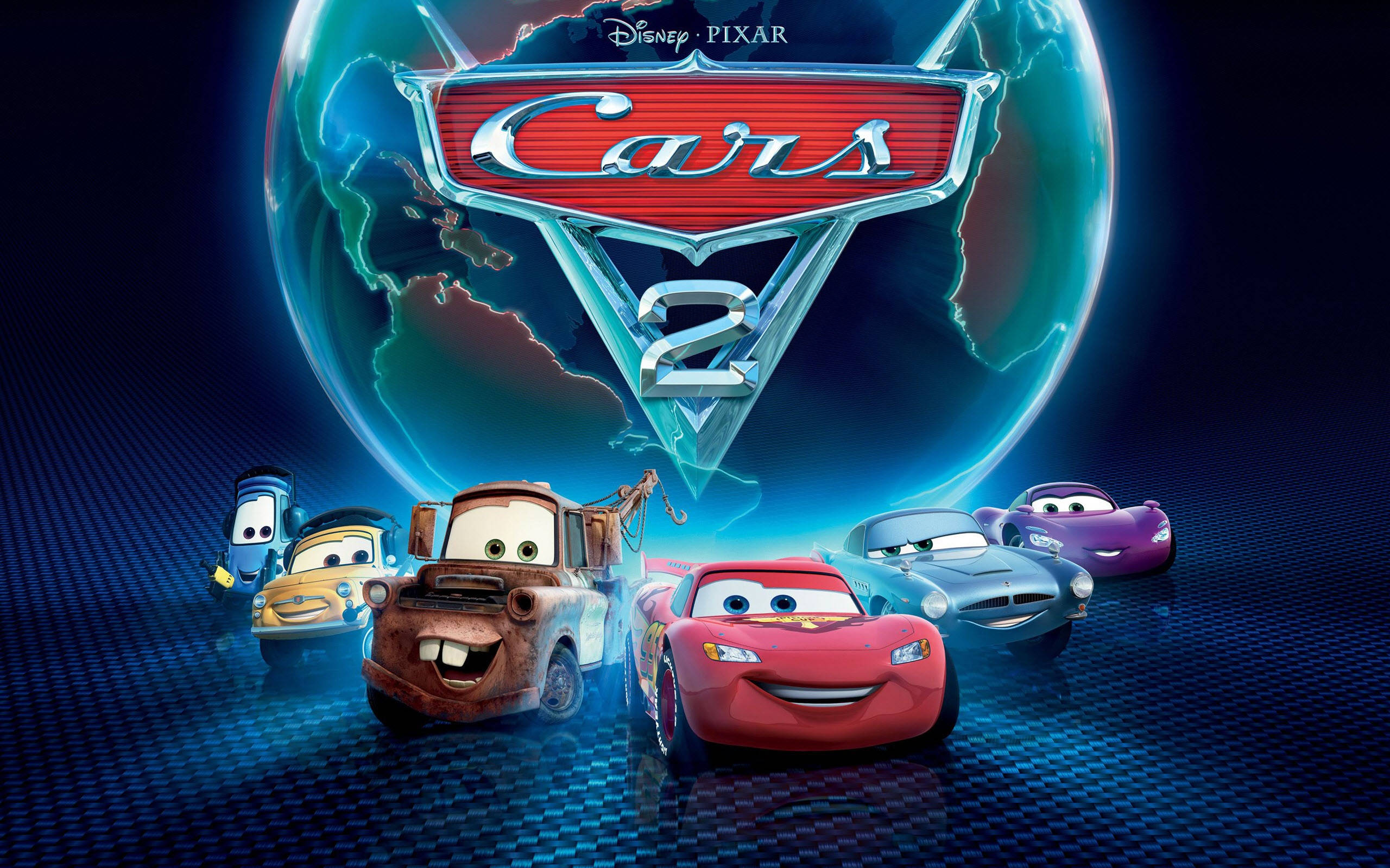 Cars 2 filmplakat Bakgrunner
