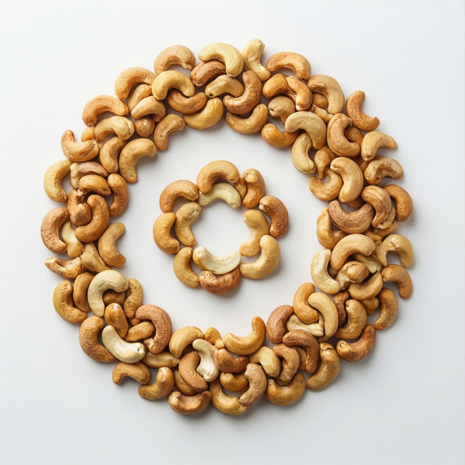 Cashew Spiral Art Bakgrunner