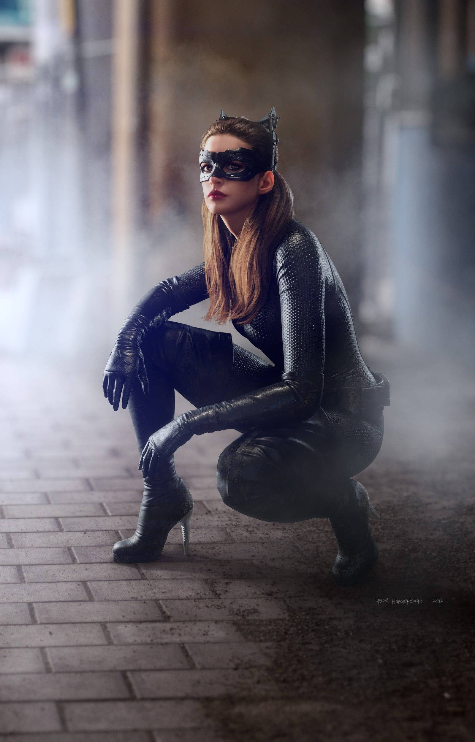 Catwoman som sett i The Dark Knight Bakgrunner