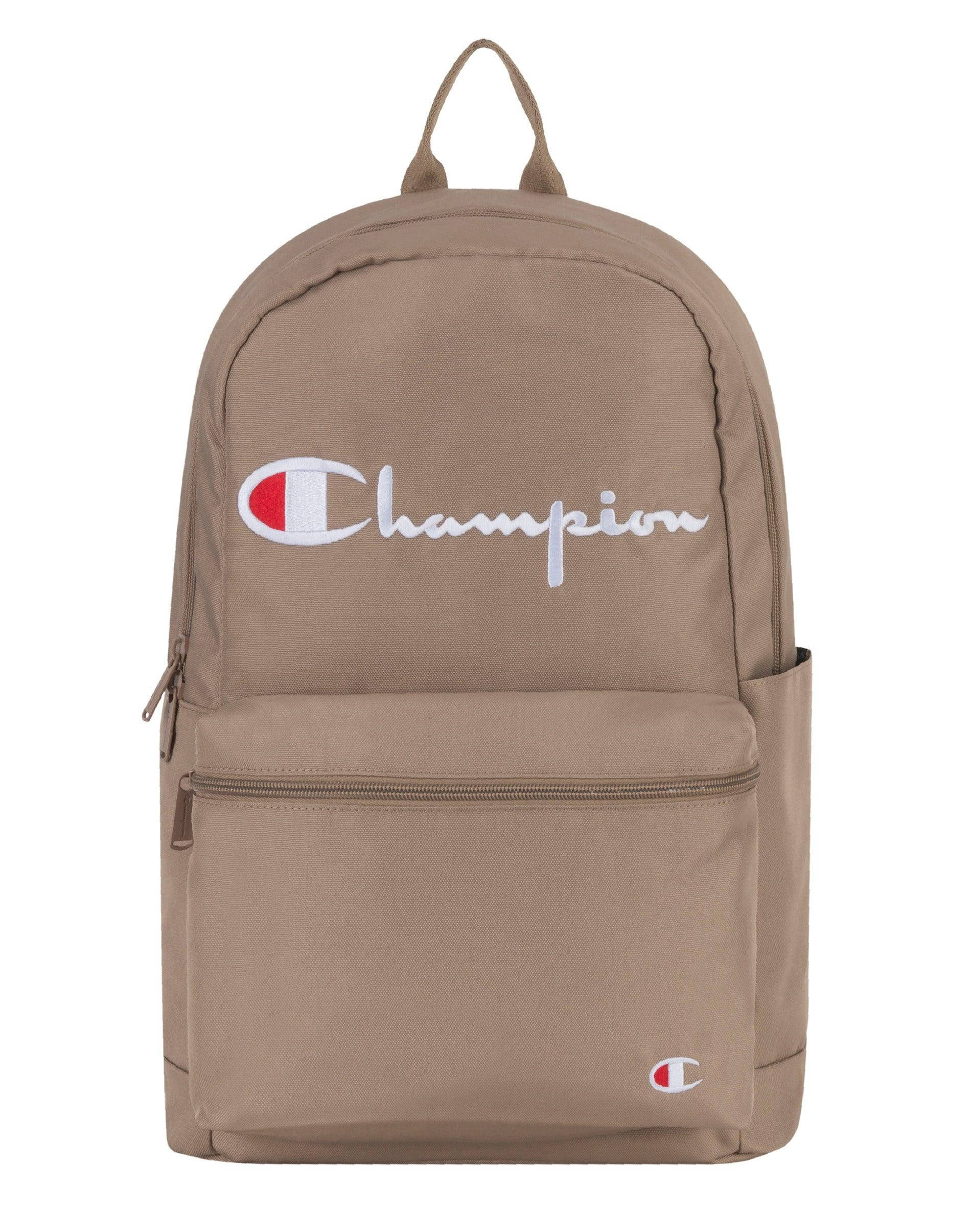 Champion lysebrun ryggsekk Bakgrunner