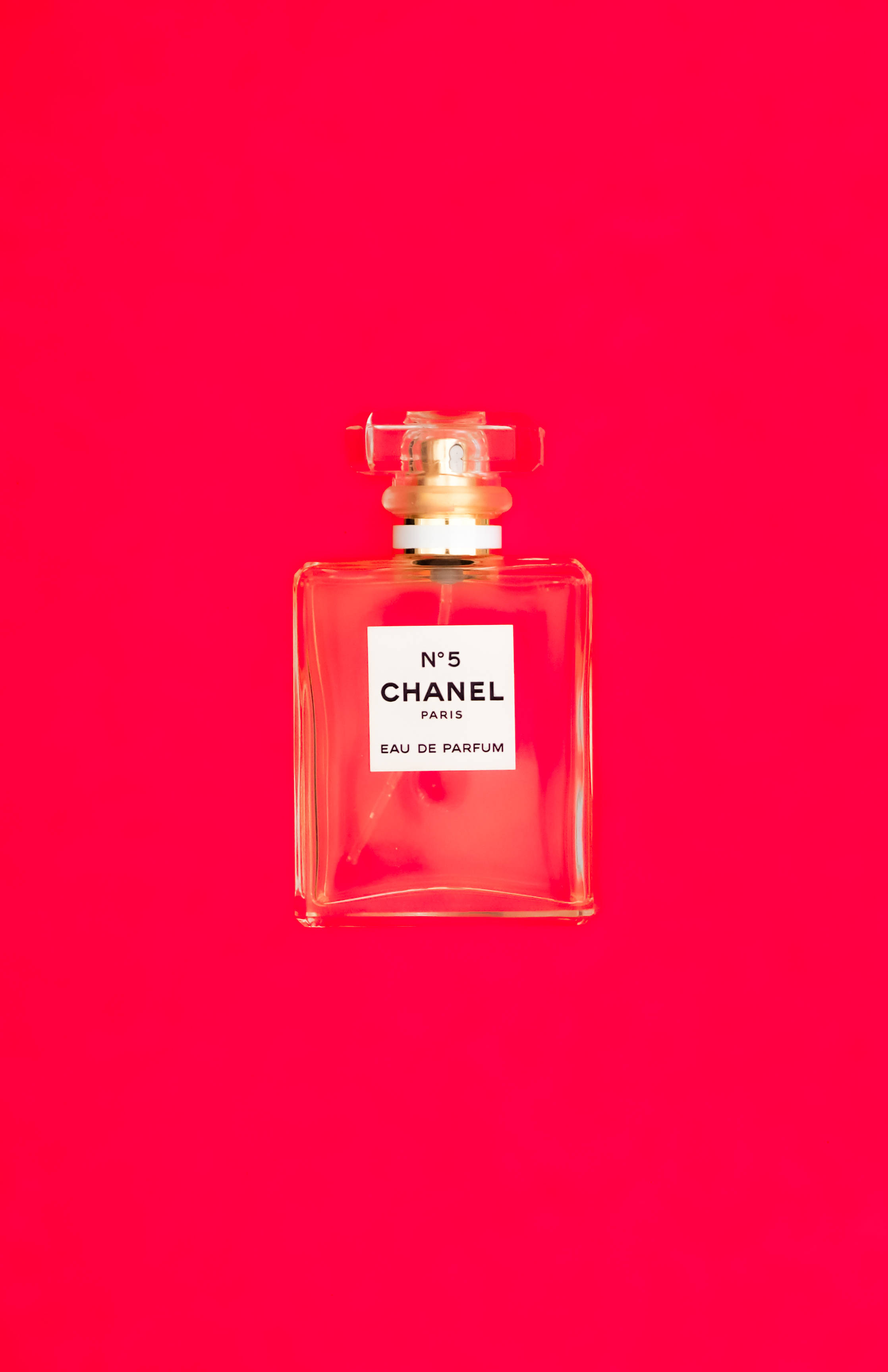 Chanel No. 5 Rød Estetikk Bakgrunner