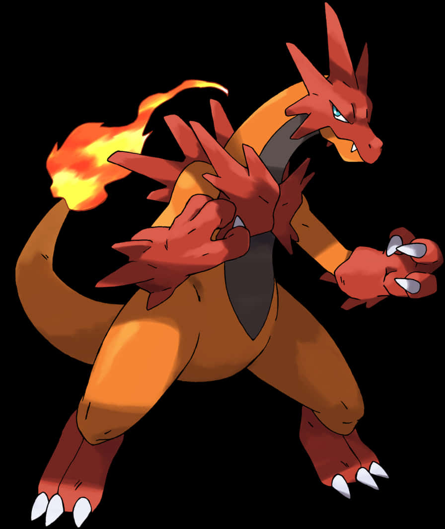 Charizard_ Flammende_ Hale Bakgrunner