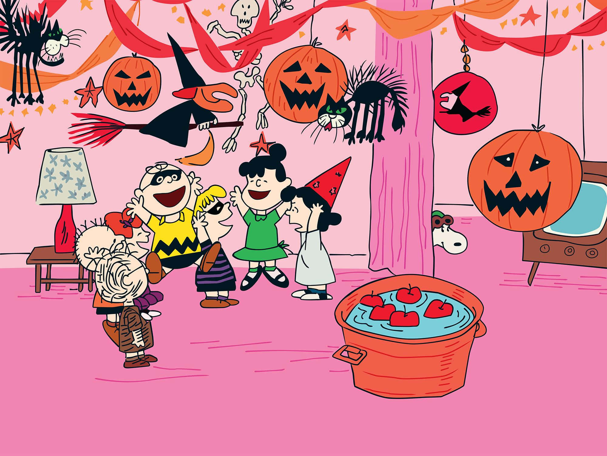 'Charlie Brown feirer sin favoritthøytid - Halloween!' Bakgrunner