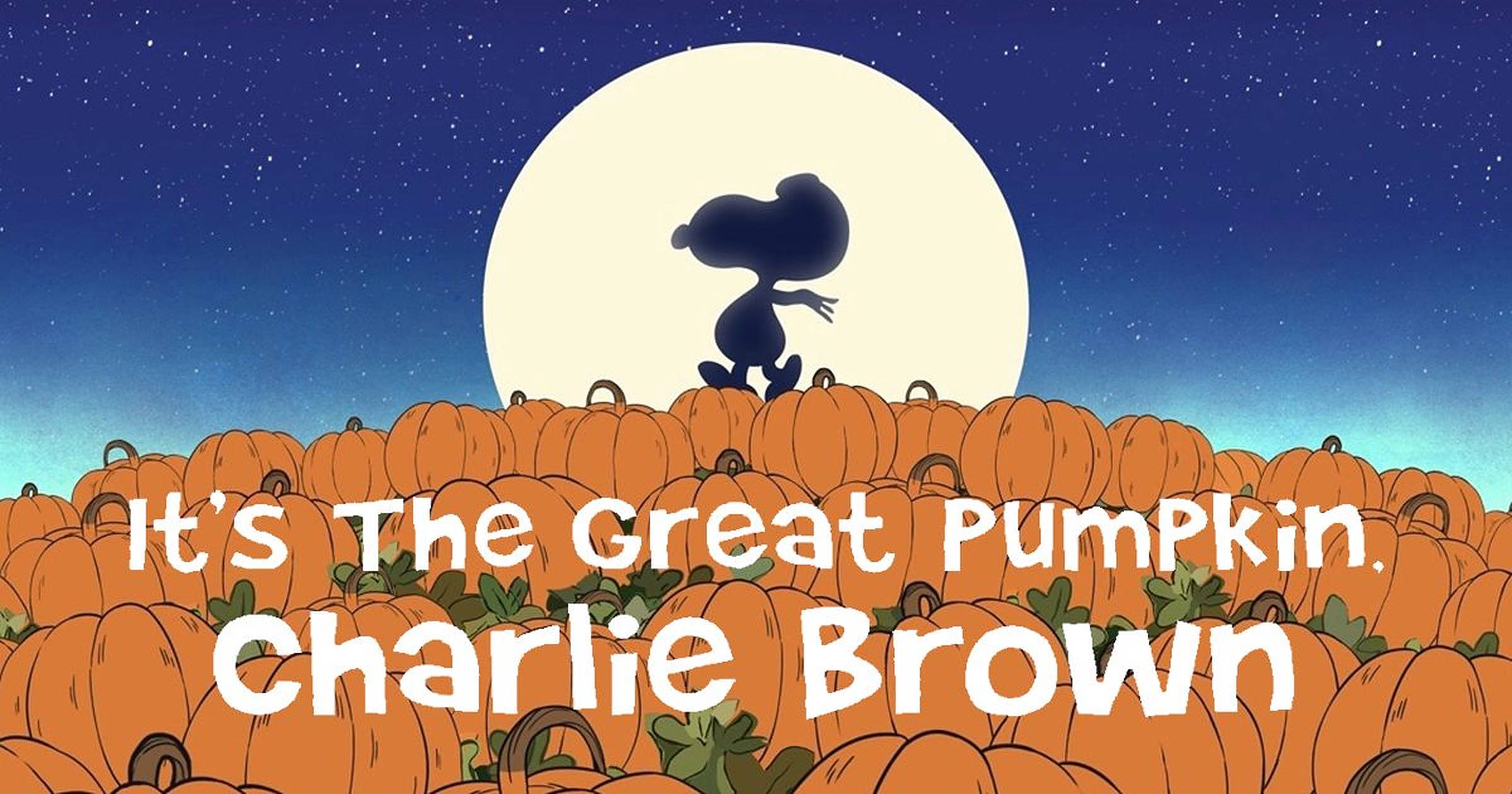 Charlie Brown Halloween Gresskar Bakgrunner