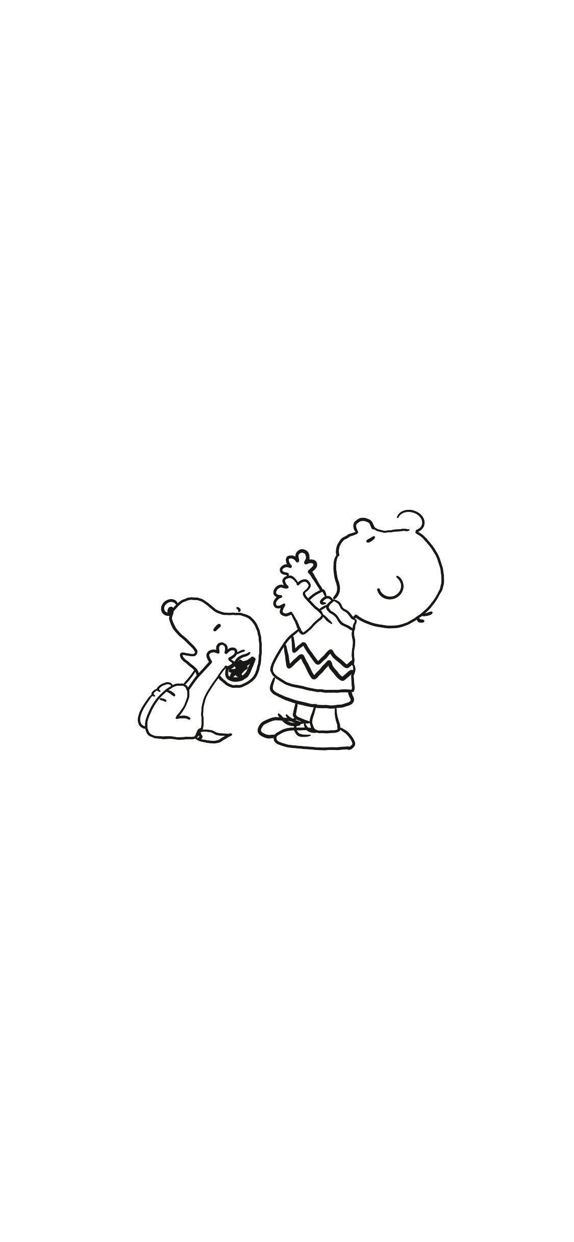 Charlie Brown Snoopy Omriss Bakgrunner