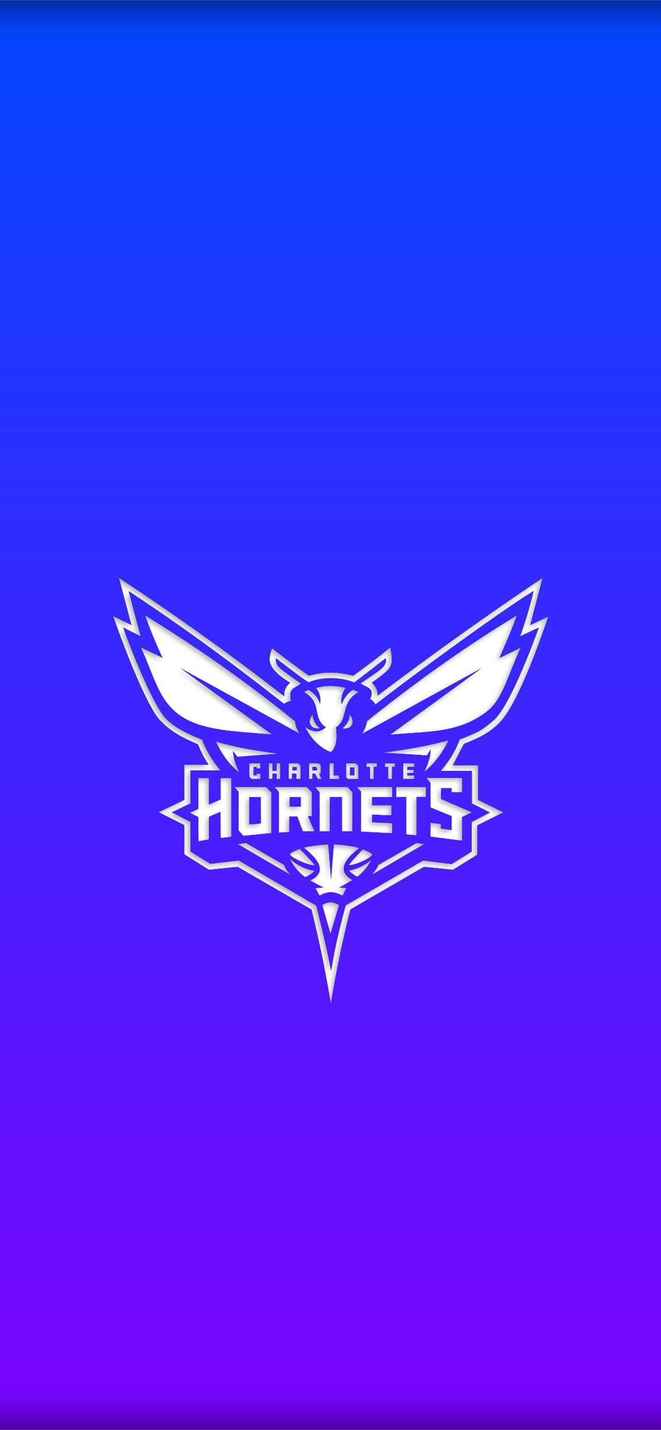 Charlotte Hornets Gradient Blå Bakgrunner