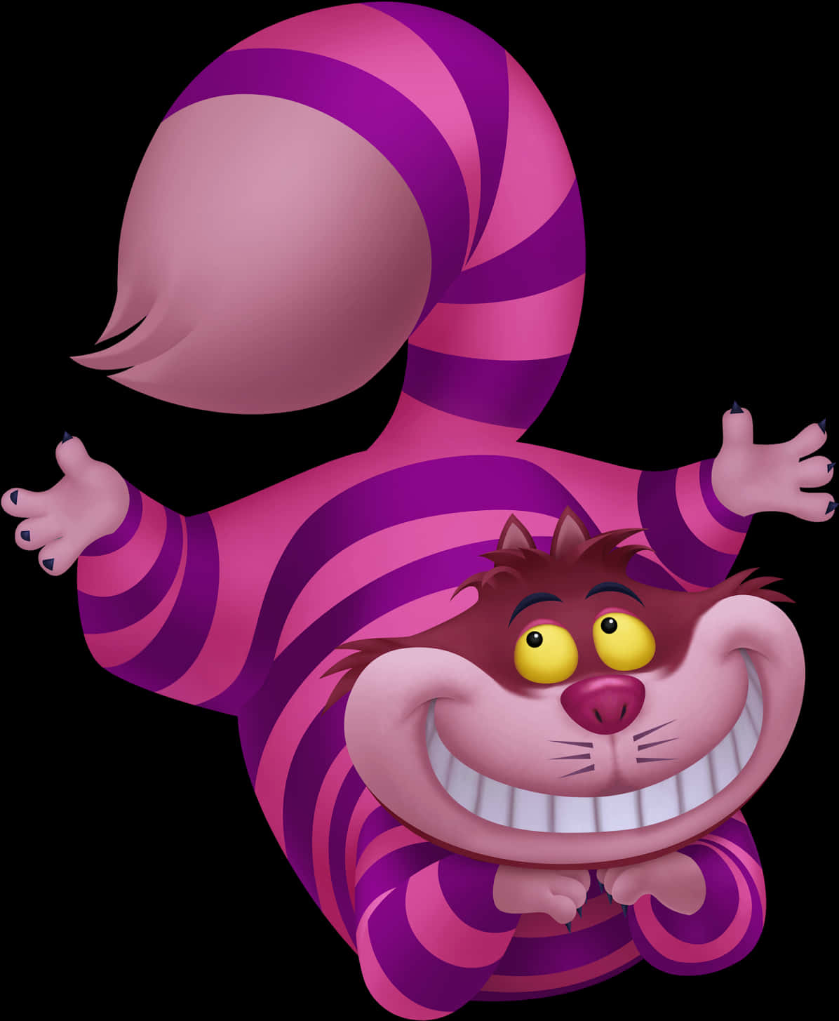 Cheshire Cat som gliser Disney-figur Bakgrunner