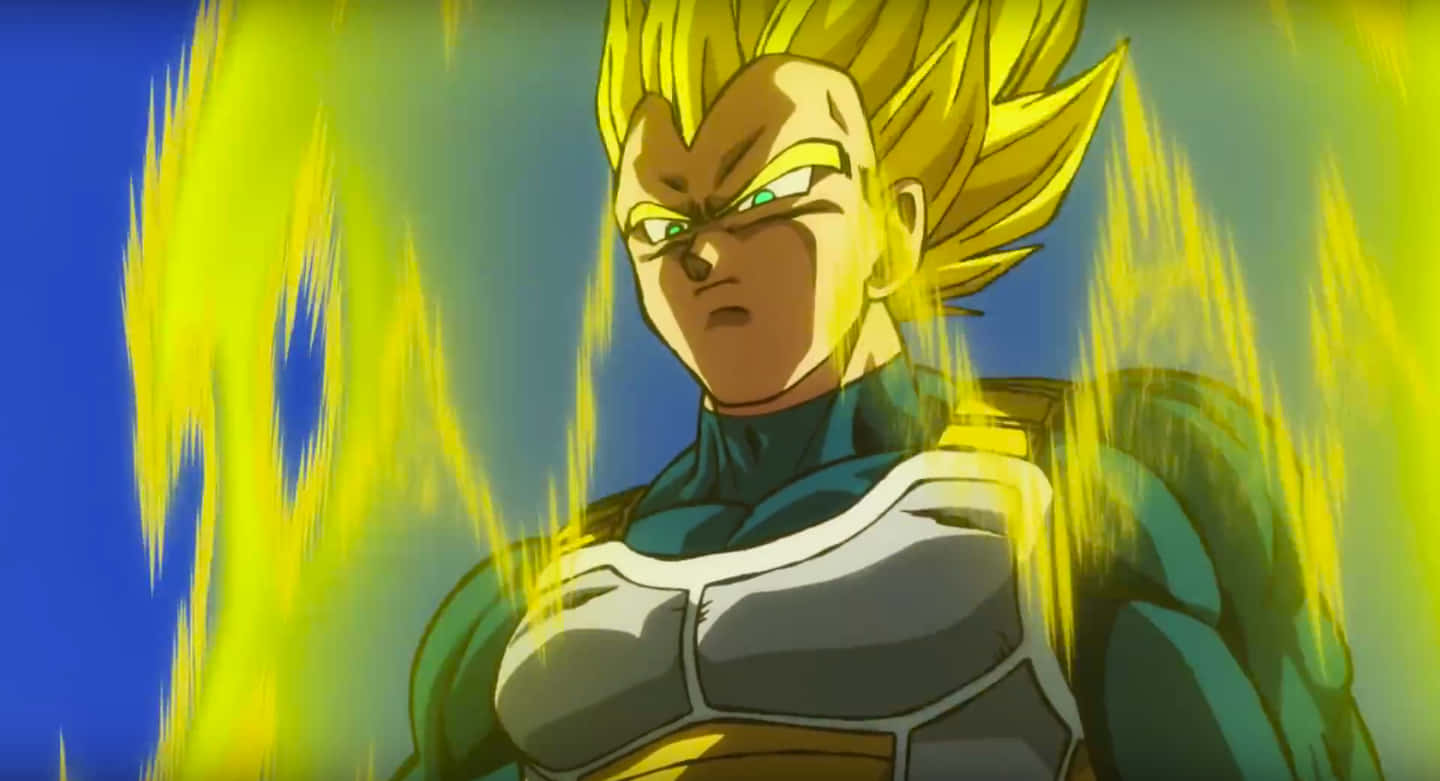 Chi-Chi og Goku i kampklare positurer i 'Dragon Ball Super Broly' Bakgrunner