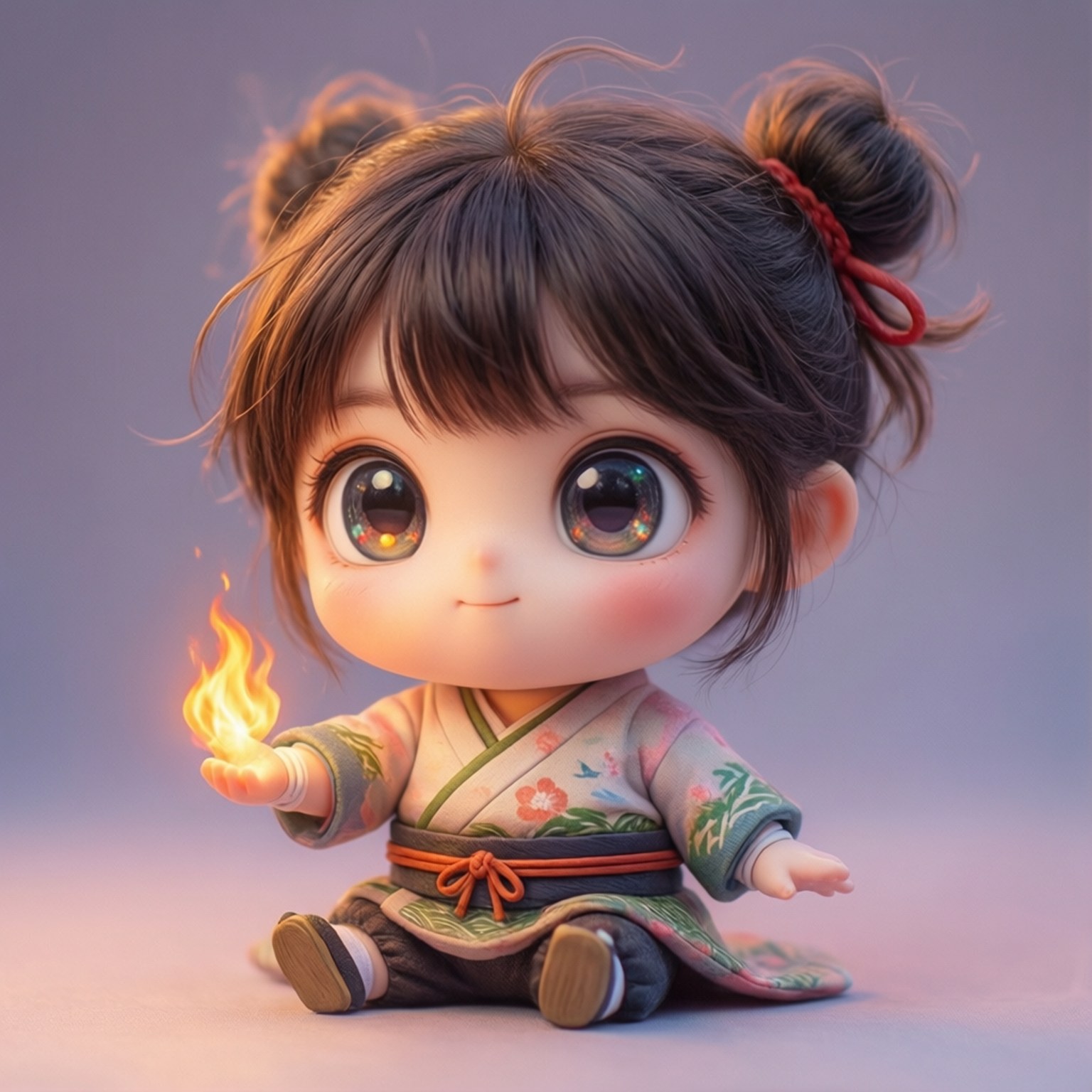 Chibi Maki Søt Bakgrunner