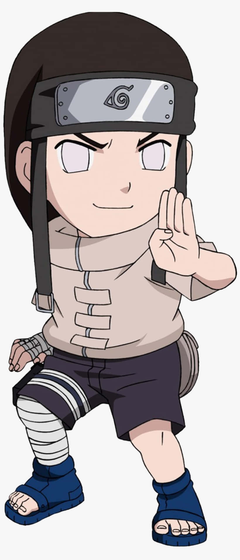 Chibi Neji Hyuga Bakgrunner