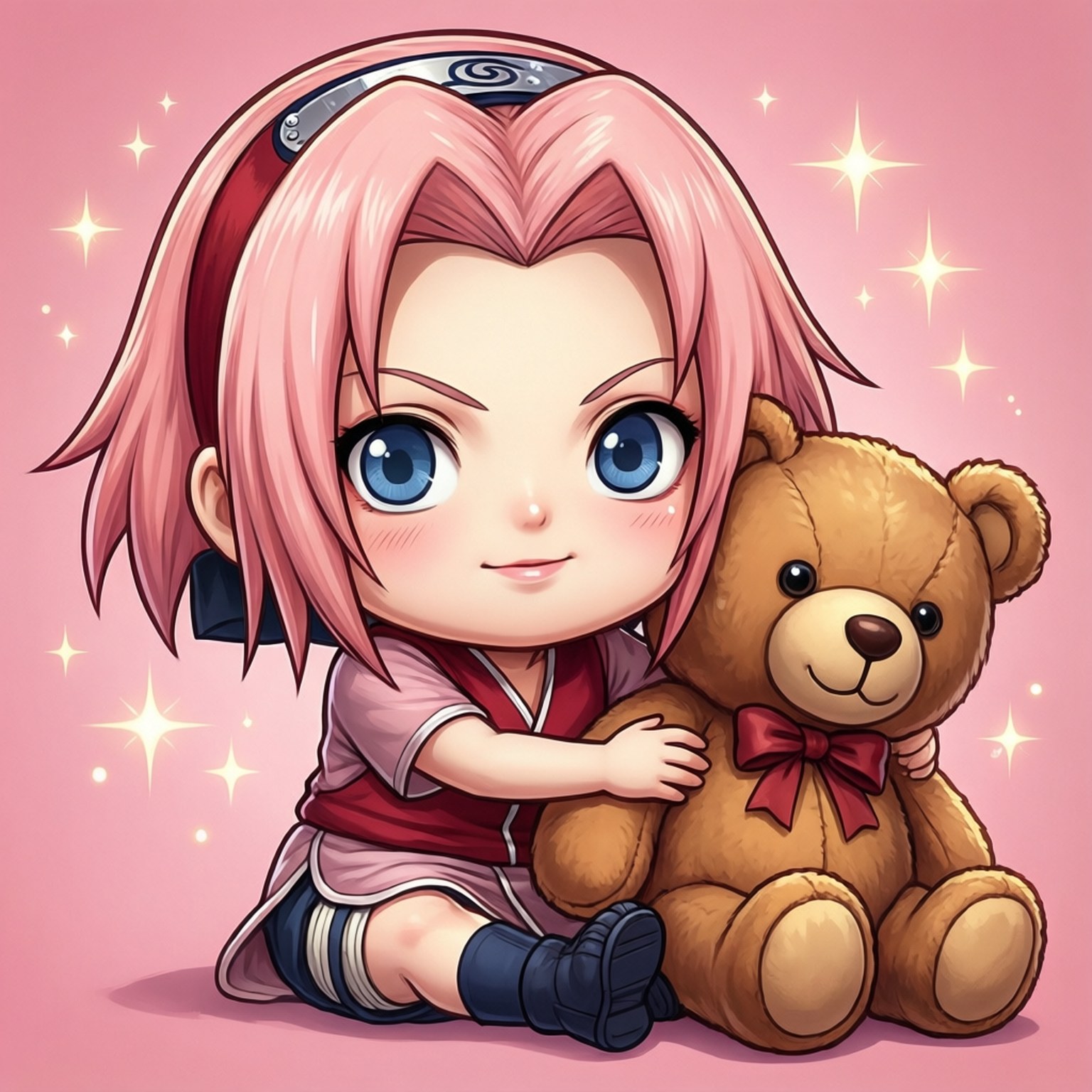 Chibi Teddybjørn Bakgrunner