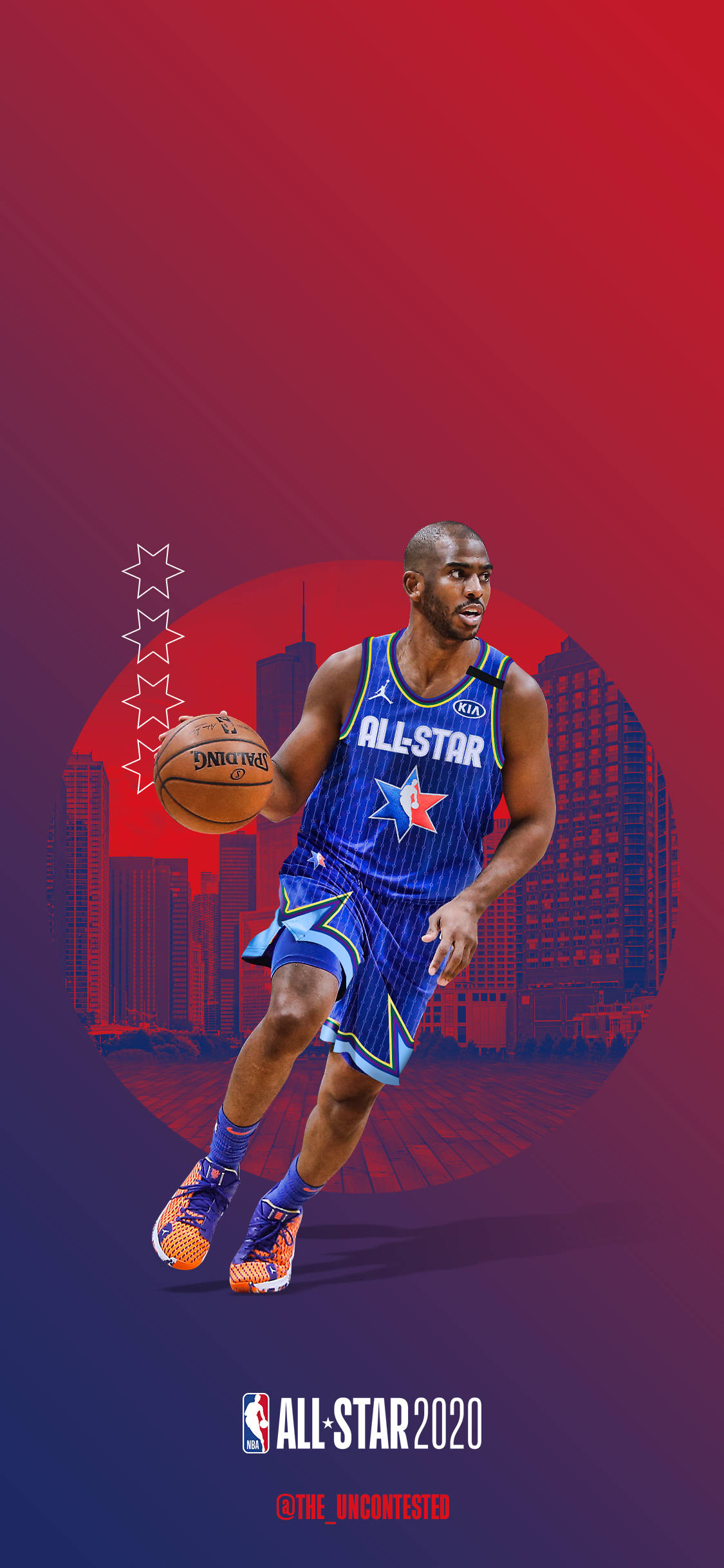 Chris Paul All-Star-drakt Bakgrunner