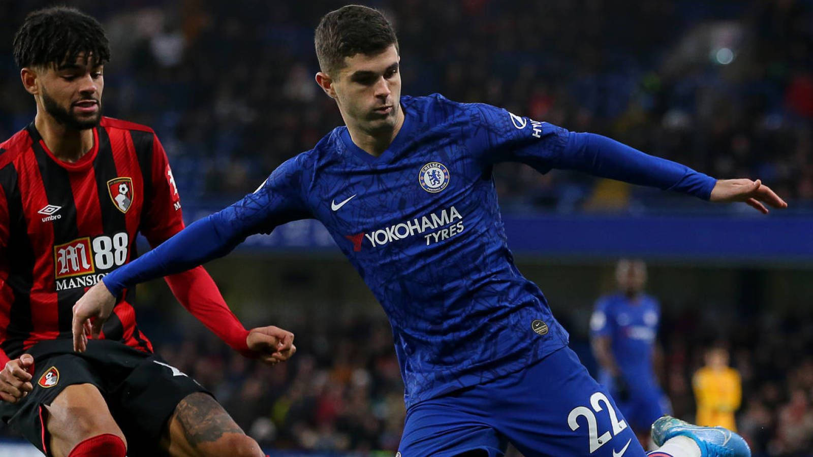 Christian Pulisic med armene vidåpne Bakgrunner