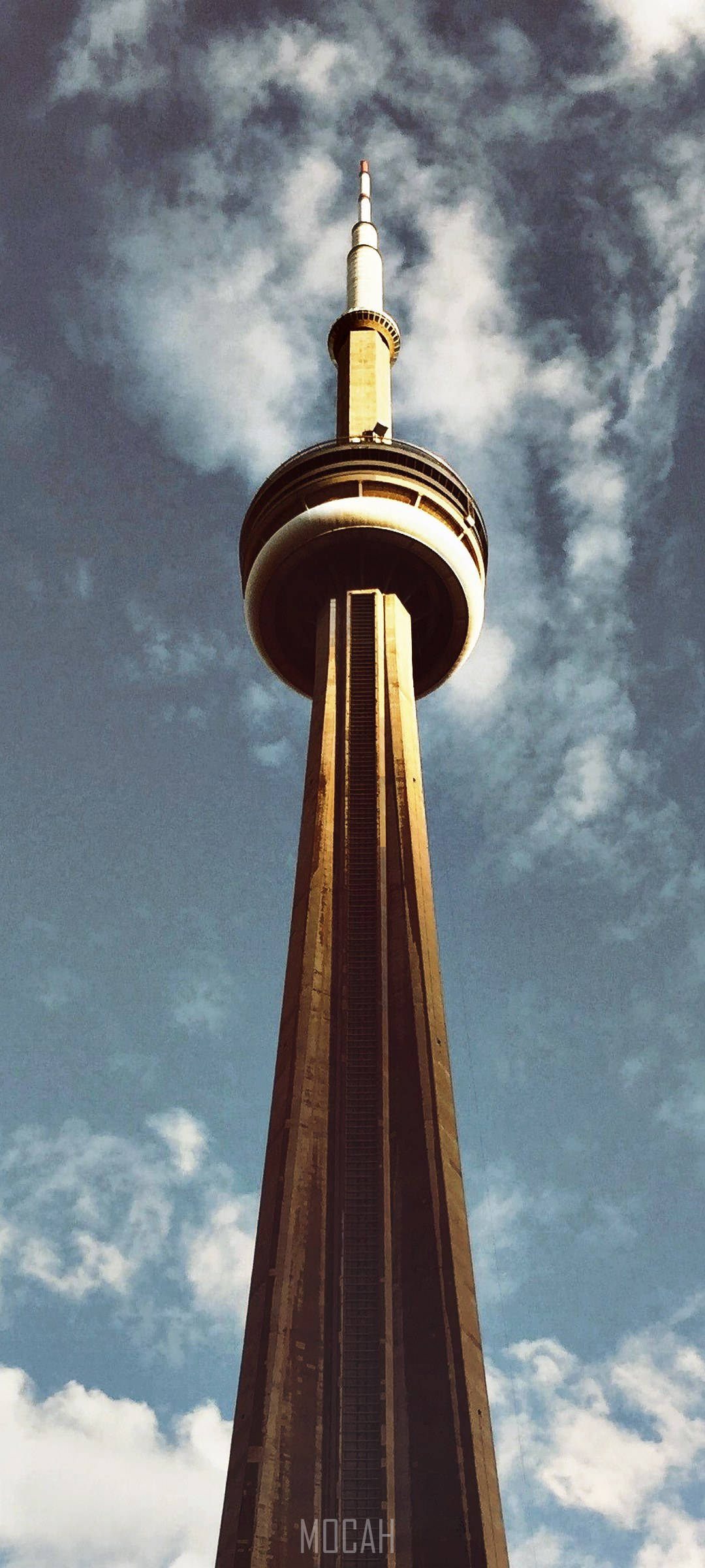 CN Tower Himmelutsikt Bakgrunner
