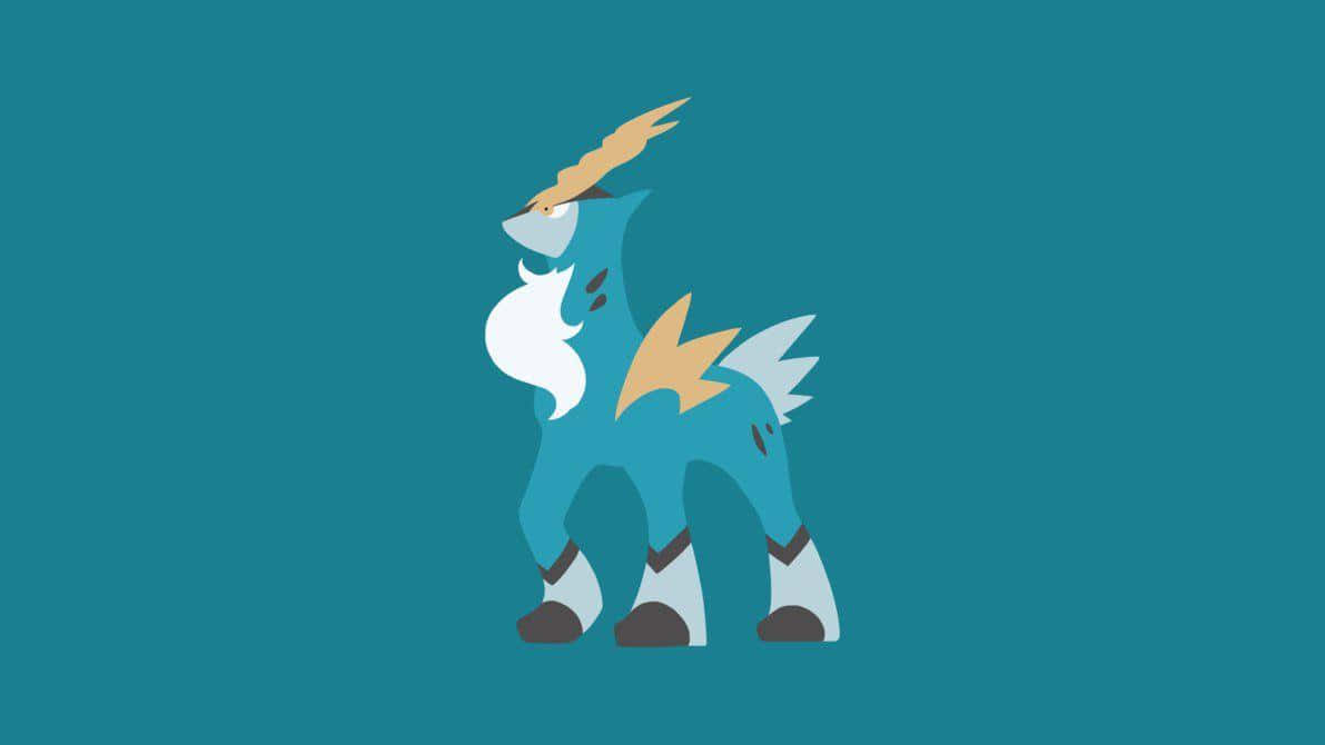 Cobalion cyan bakgrunn Bakgrunner
