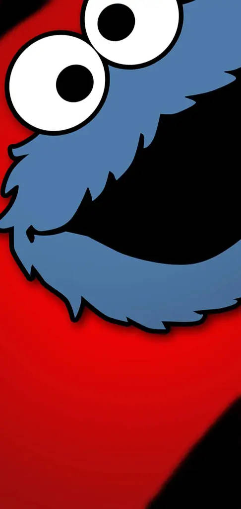 Cookie Monster slår hull Bakgrunner