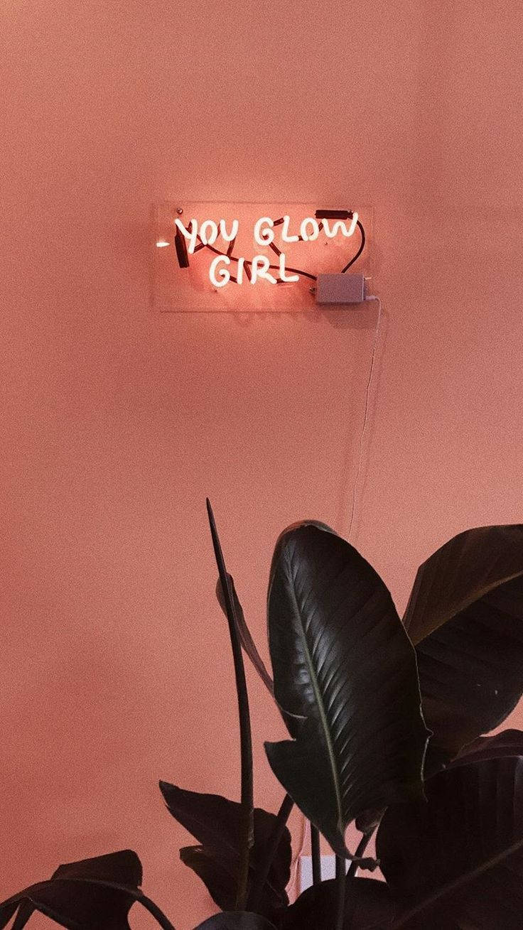 Cool For Girls Neon Skilt Bakgrunner