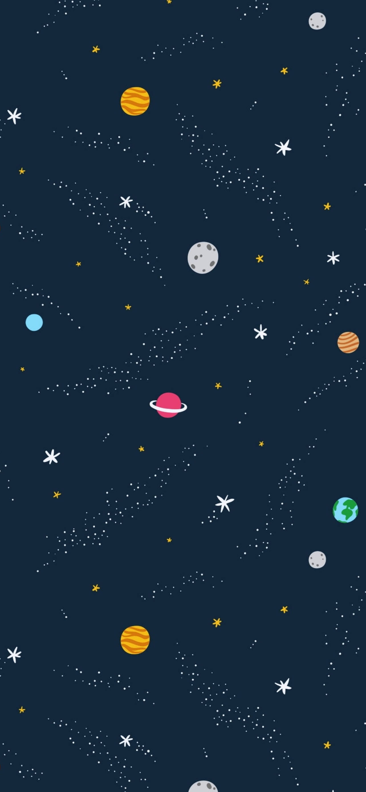 Cosmos Vector Art Bakgrunner